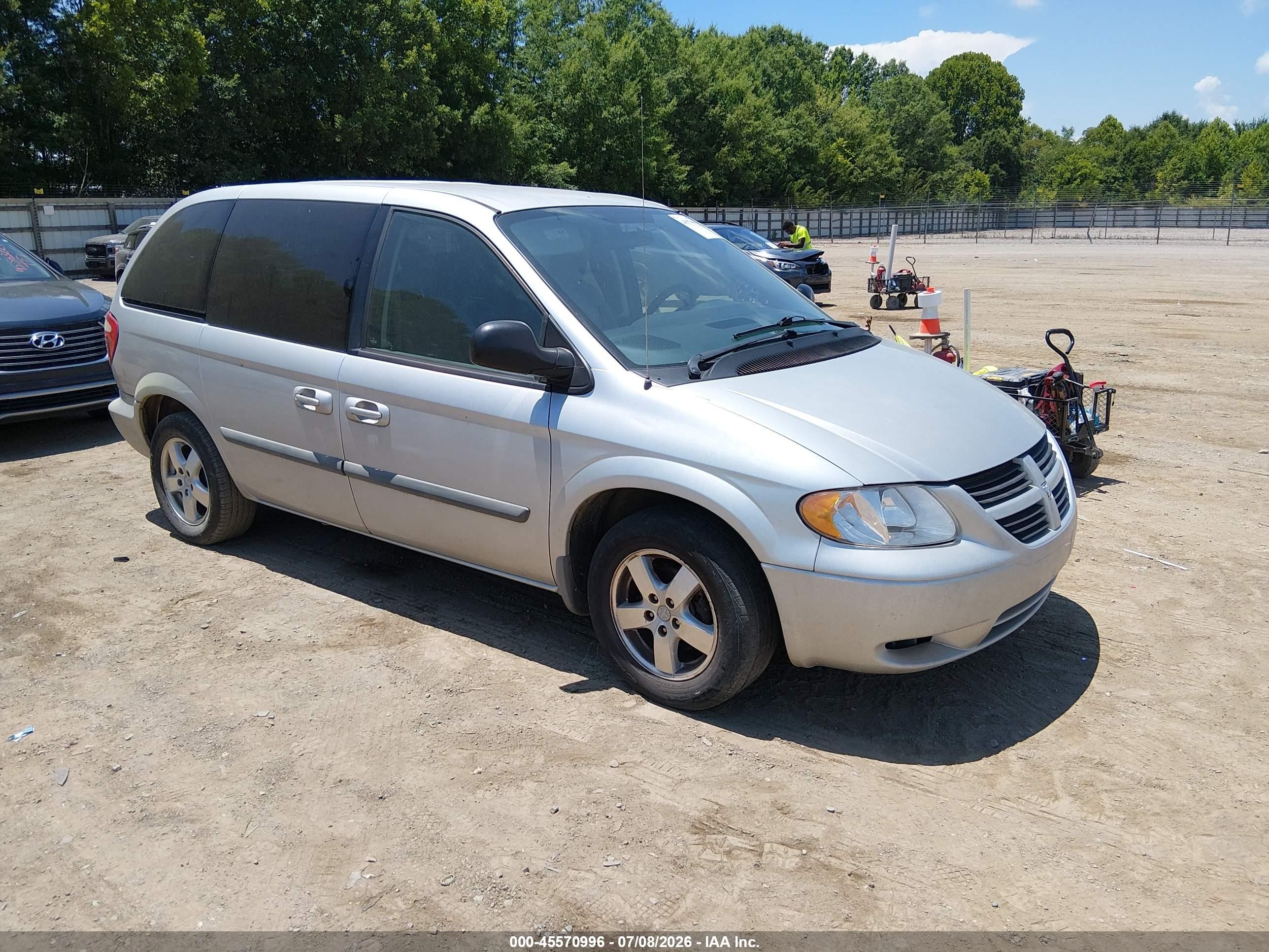 2006 Dodge Caravan SXT, VIN 1D4GP45R66B737633 — Обычный износ