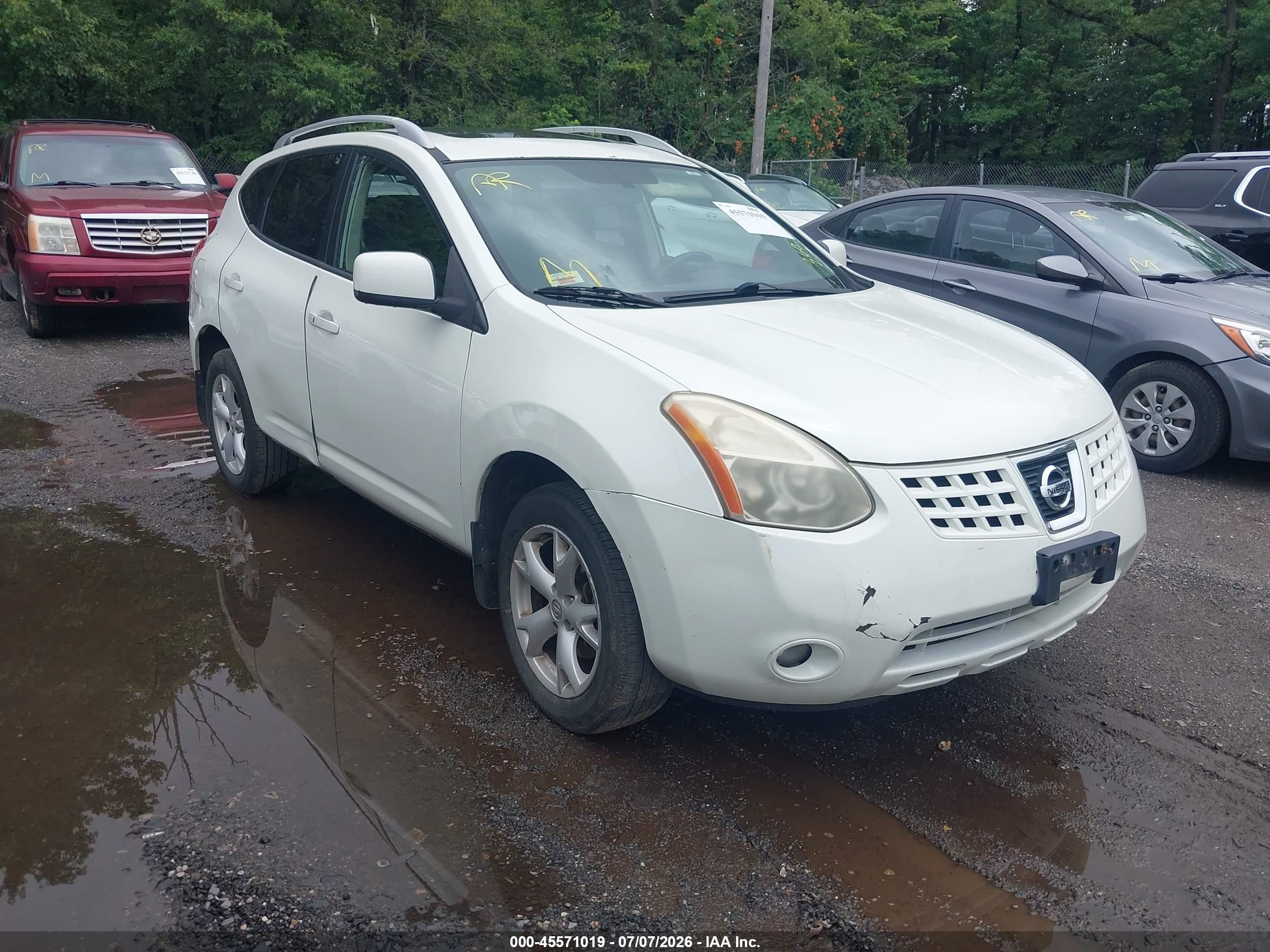 2009 Nissan Rogue SL, VIN JN8AS58V19W439329 — Normal wear