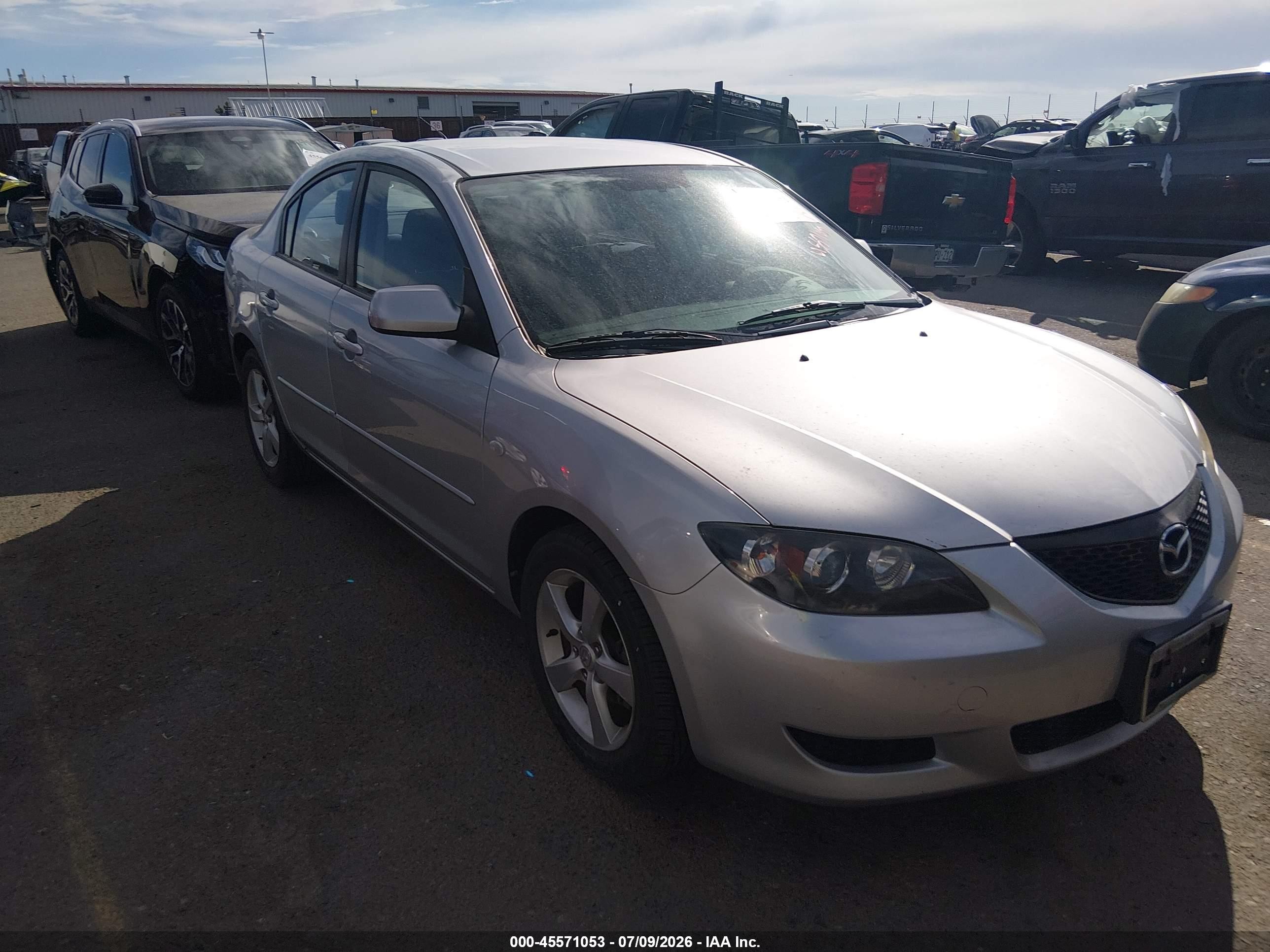 2005 Mazda 3 i, VIN JM1BK12F051254965 — Normal wear