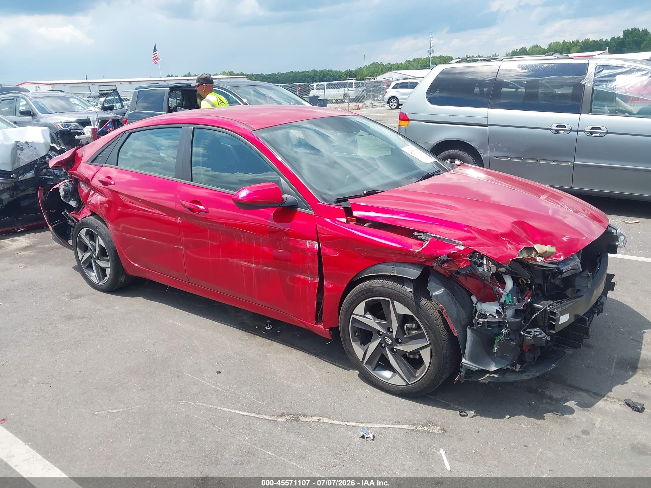 2023 Hyundai Elantra SEL, VIN 5NPLS4AG8PH091932 — All over