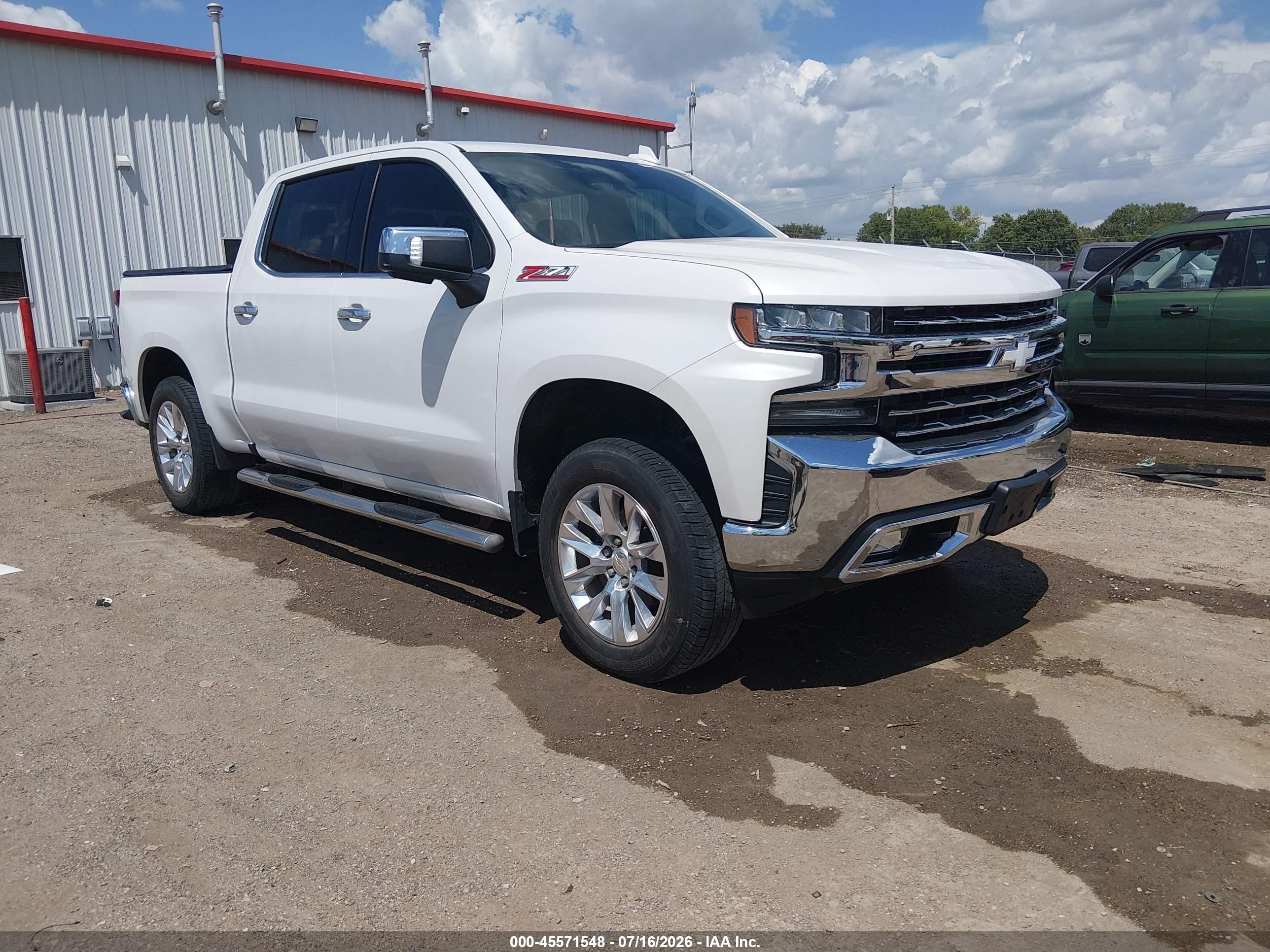 2020 Chevrolet Silverado 1500 LTZ, VIN 3GCUYGED6LG430663 — Hail