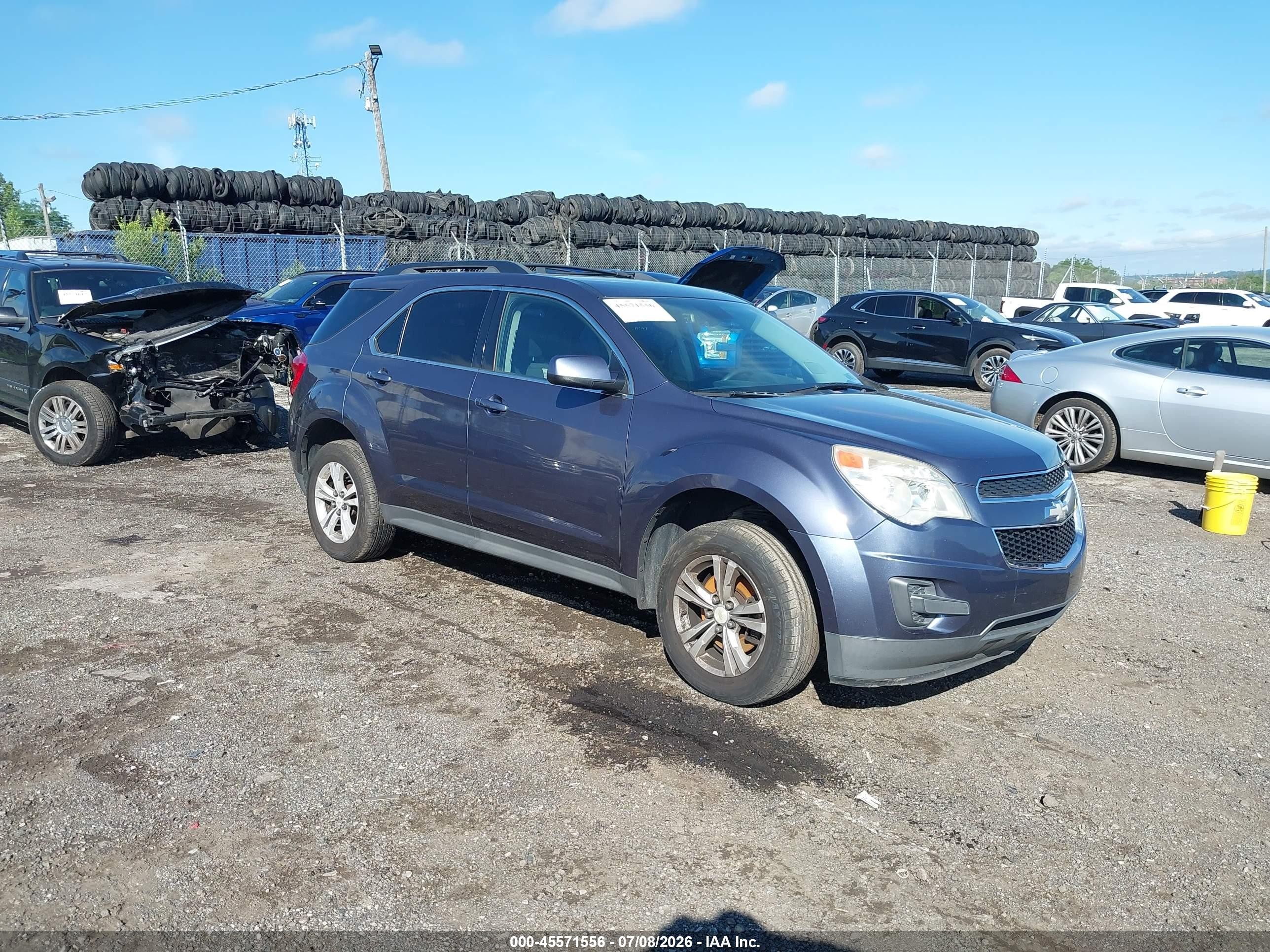 2013 Chevrolet Equinox LT, VIN 2GNALDEK0D6145654 — Зад