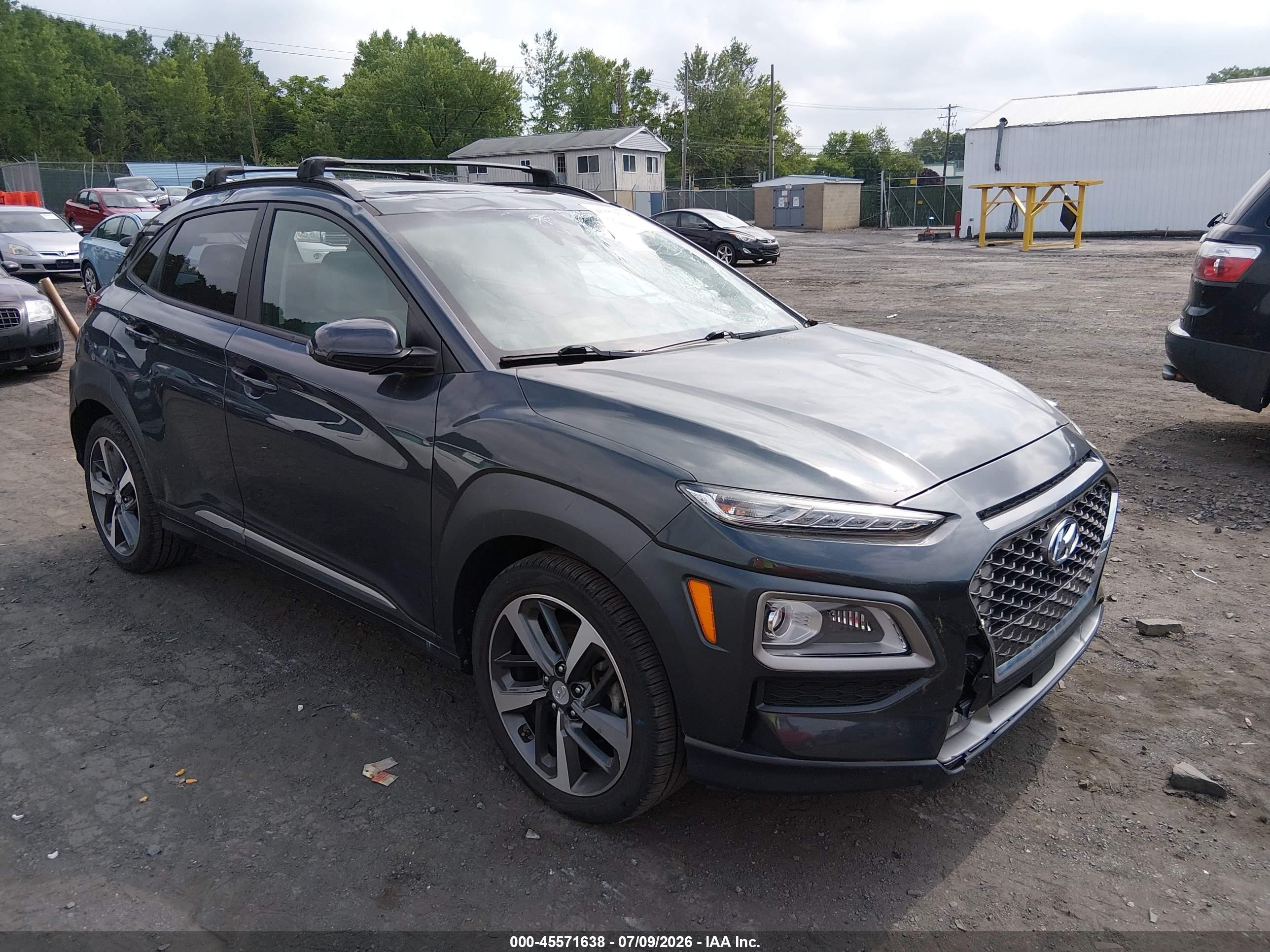 2021 Hyundai Kona Ultimate, VIN KM8K5CA59MU601651 — Storm