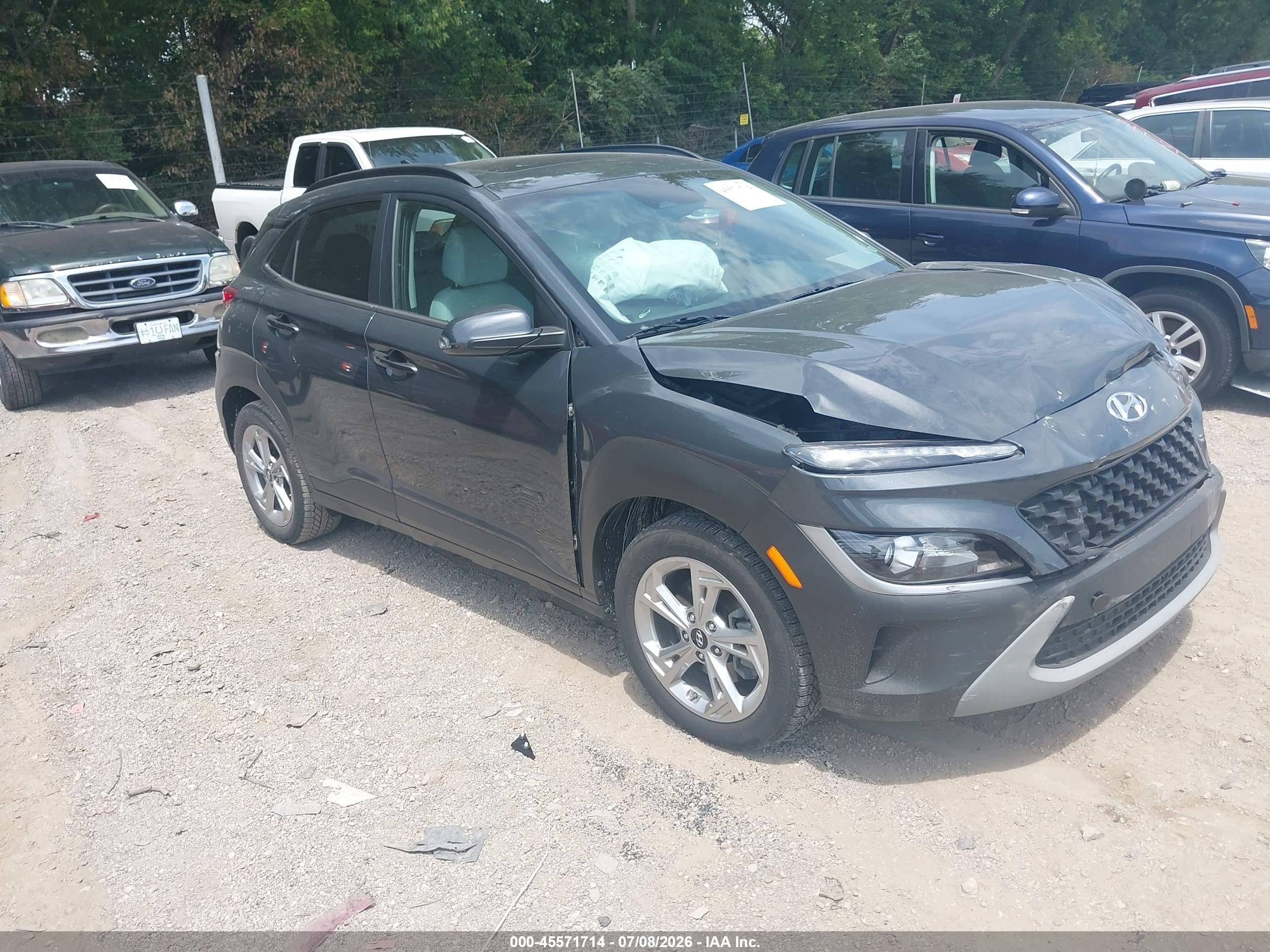2022 Hyundai Kona SEL, VIN KM8K3CAB7NU885522 — Front end