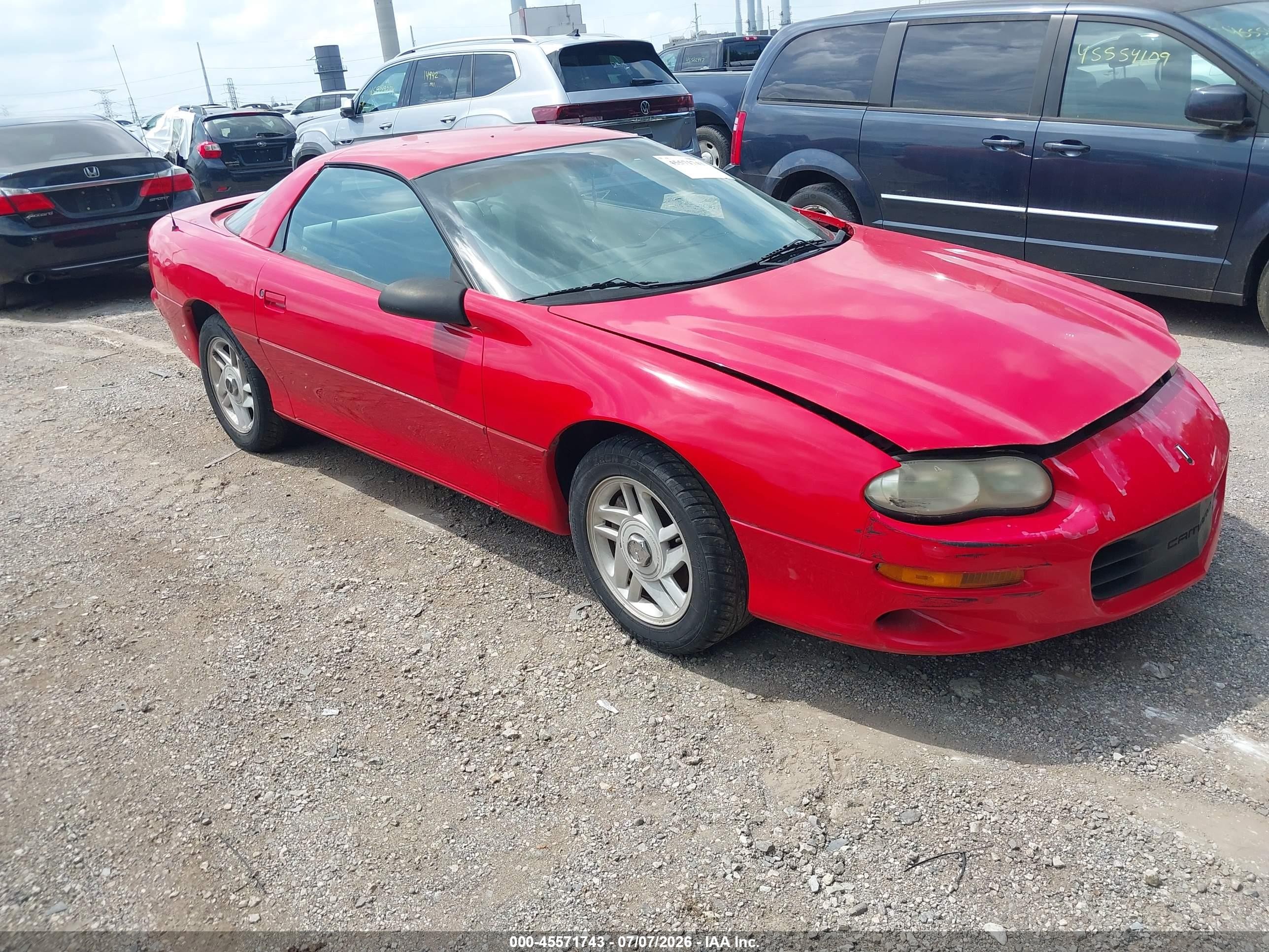 1999 Chevrolet Camaro, VIN 2G1FP22K0X2124626 — Normal wear