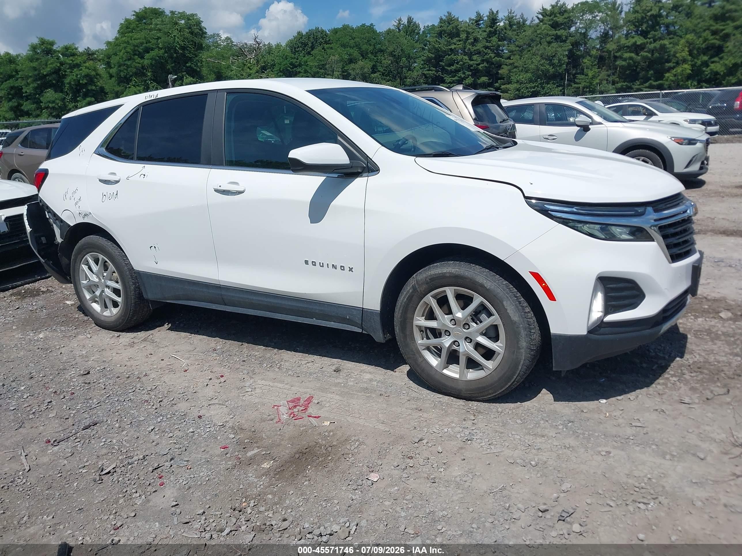 2024 Chevrolet Equinox LT, VIN 3GNAXUEG7RS118444 — Rear end