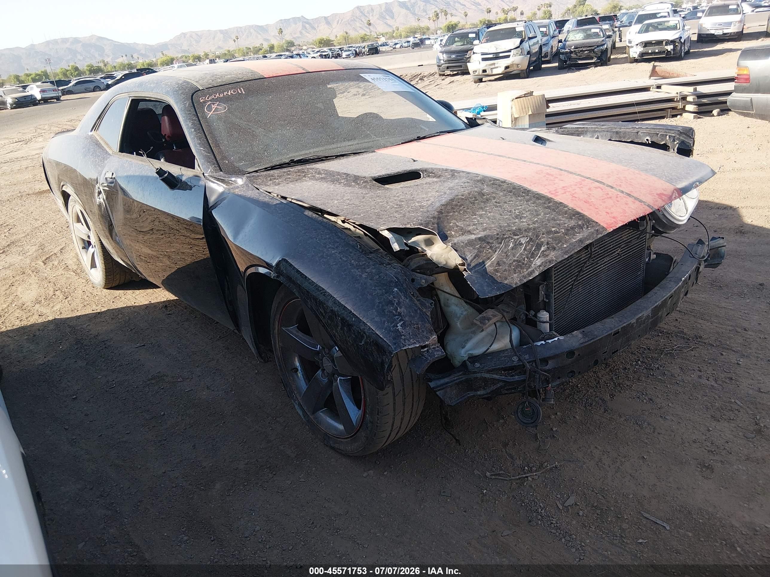 2013 Dodge Challenger R/T Plus, VIN 2C3CDYBT6DH705222 — Normal wear