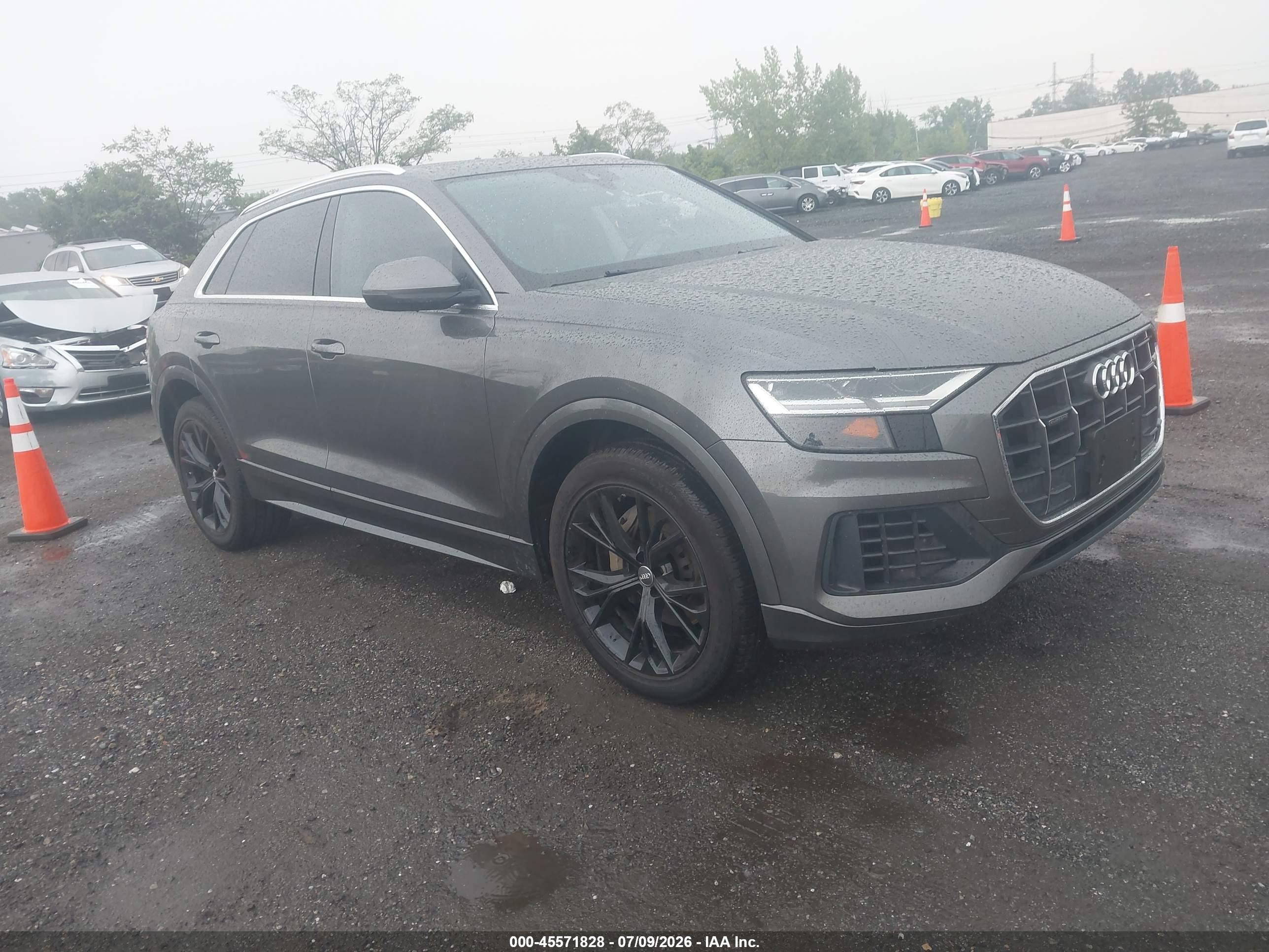 2021 Audi Q8 Premium, VIN WA1AVAF13MD022143 — Undercarriage