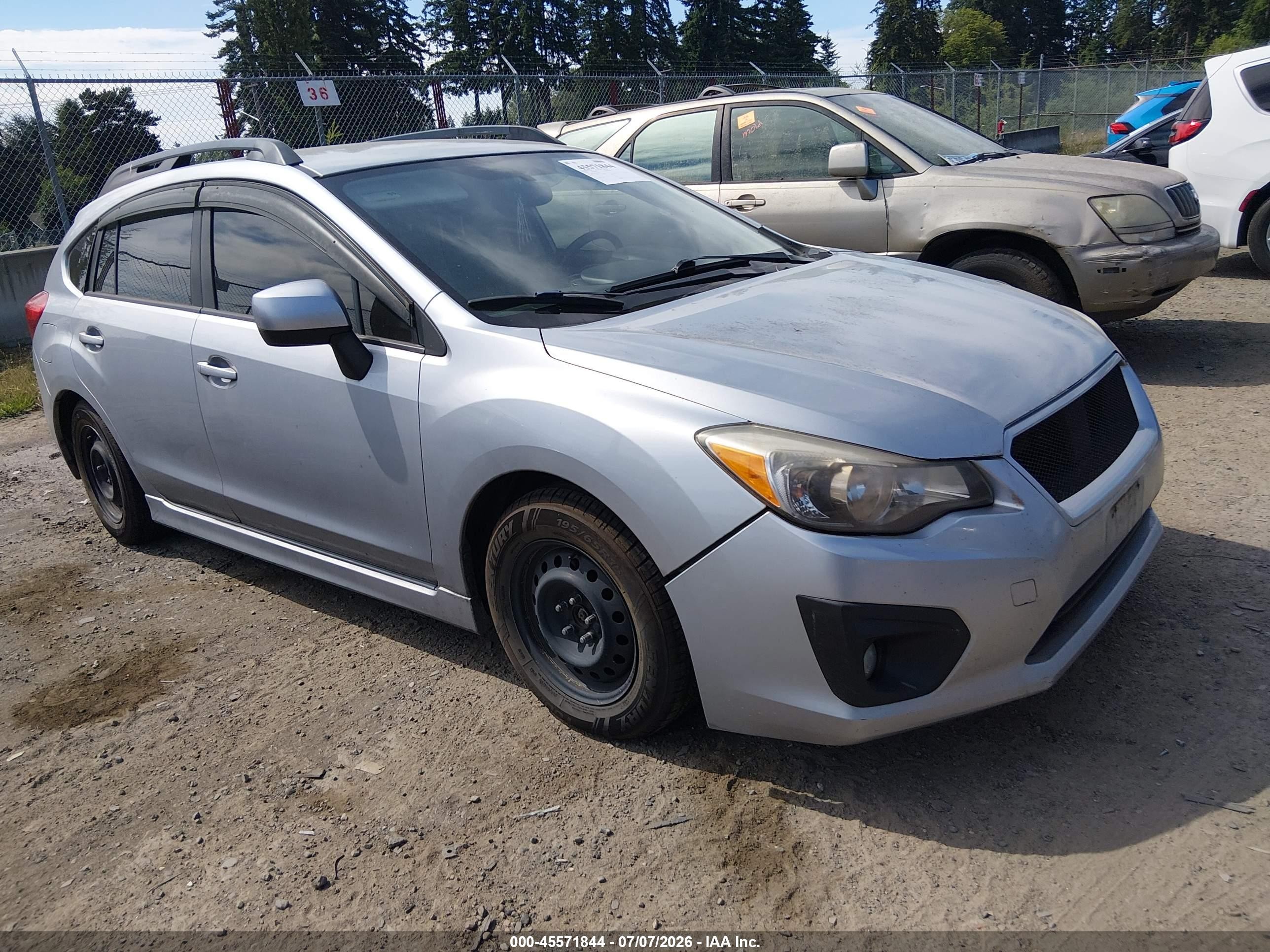 2013 Subaru Impreza Special Sports Limited, VIN JF1GPAR61DH205069 — Normal wear