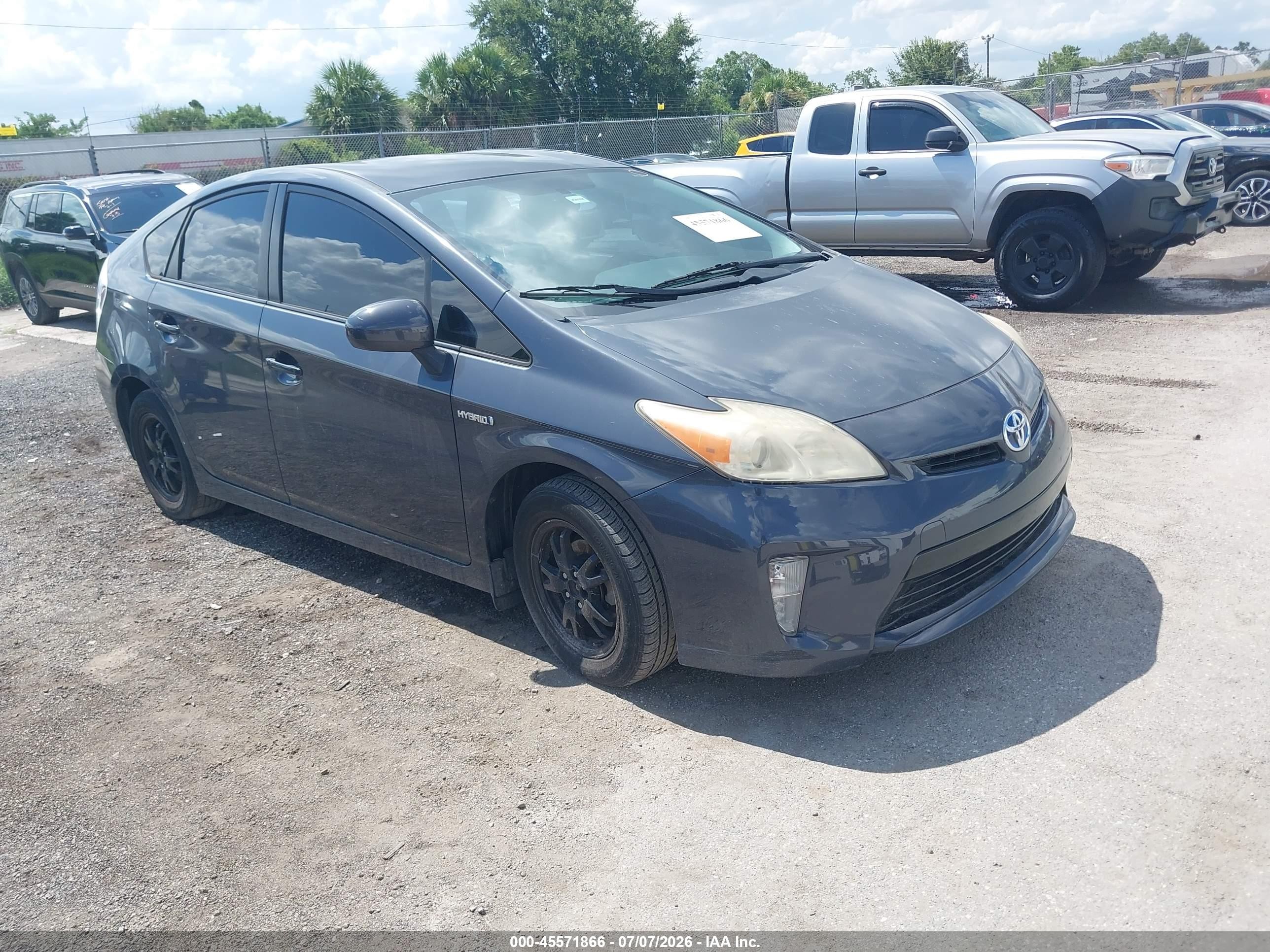2012 Toyota Prius Two, VIN JTDKN3DU6C5430941 — Normal wear
