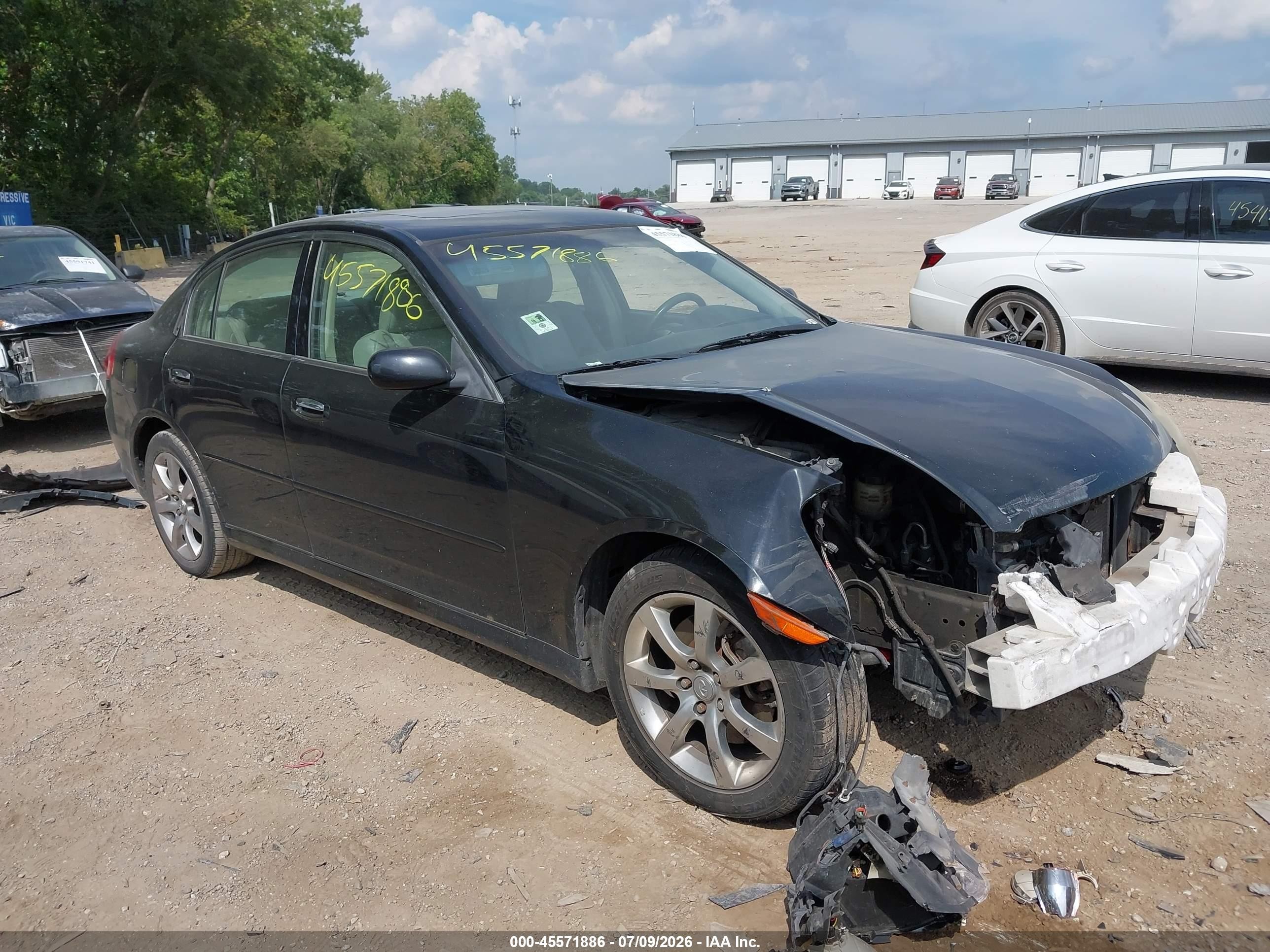 2006 Infiniti G35, VIN JNKCV51E96M502978 — Перед