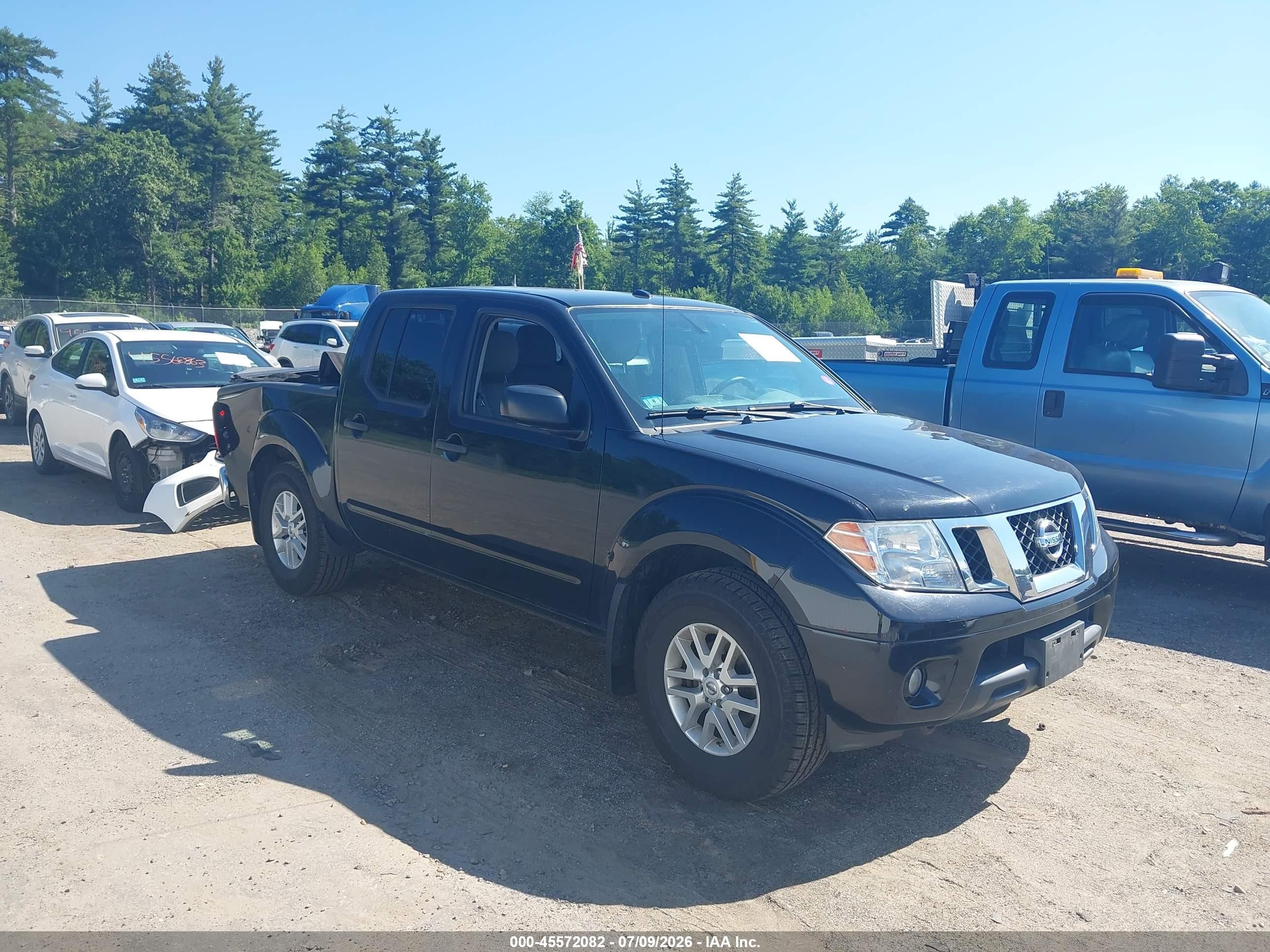 2018 Nissan Frontier SV, VIN 1N6AD0EV7JN724038 — Rear end