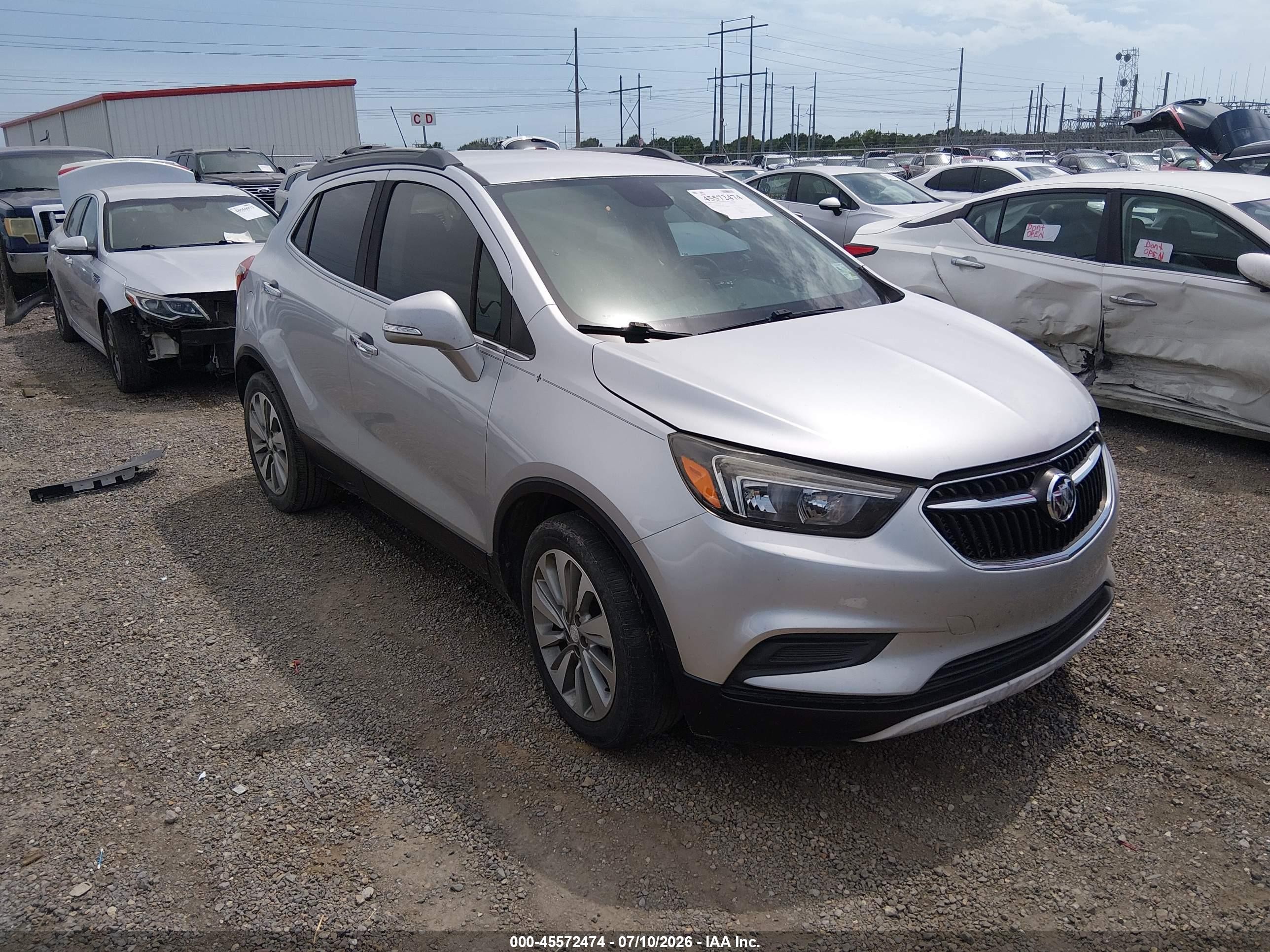 2017 Buick Encore Preferred, VIN KL4CJASB2HB111948 — Water / flood