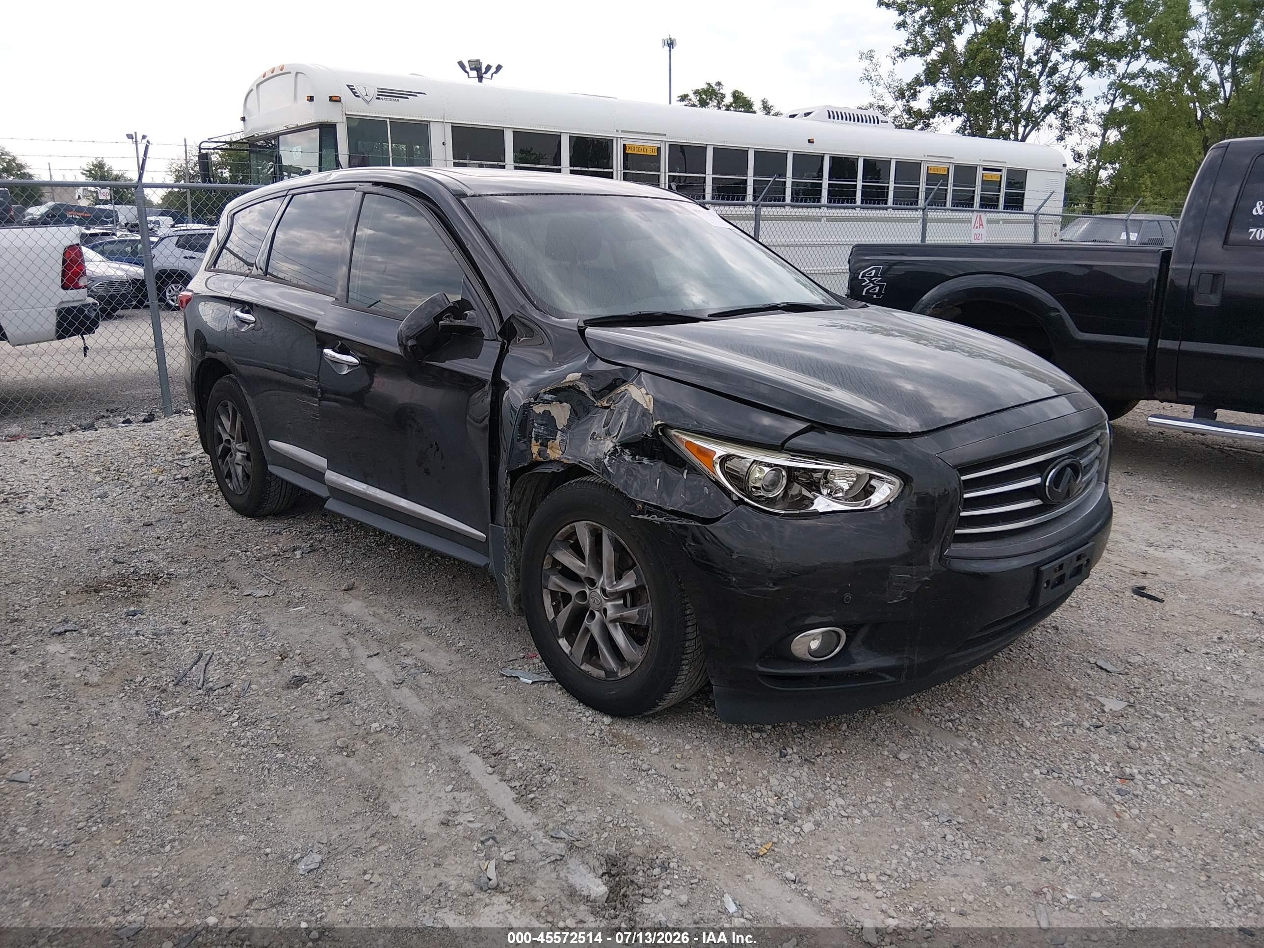 2013 Infiniti JX35, VIN 5N1AL0MM1DC306844 — Normal wear