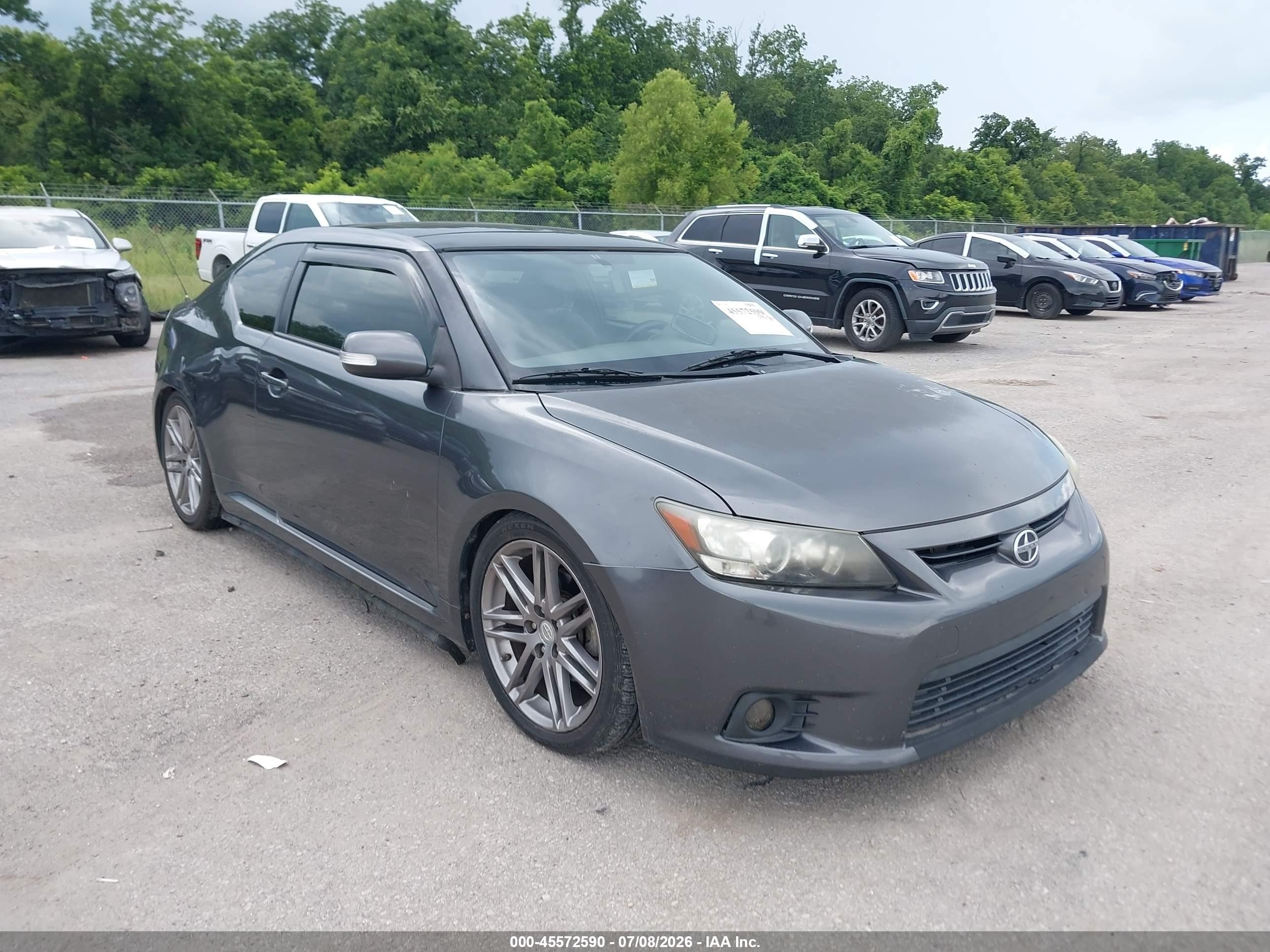 2012 Scion tC, VIN JTKJF5C74C3036598 — Бок