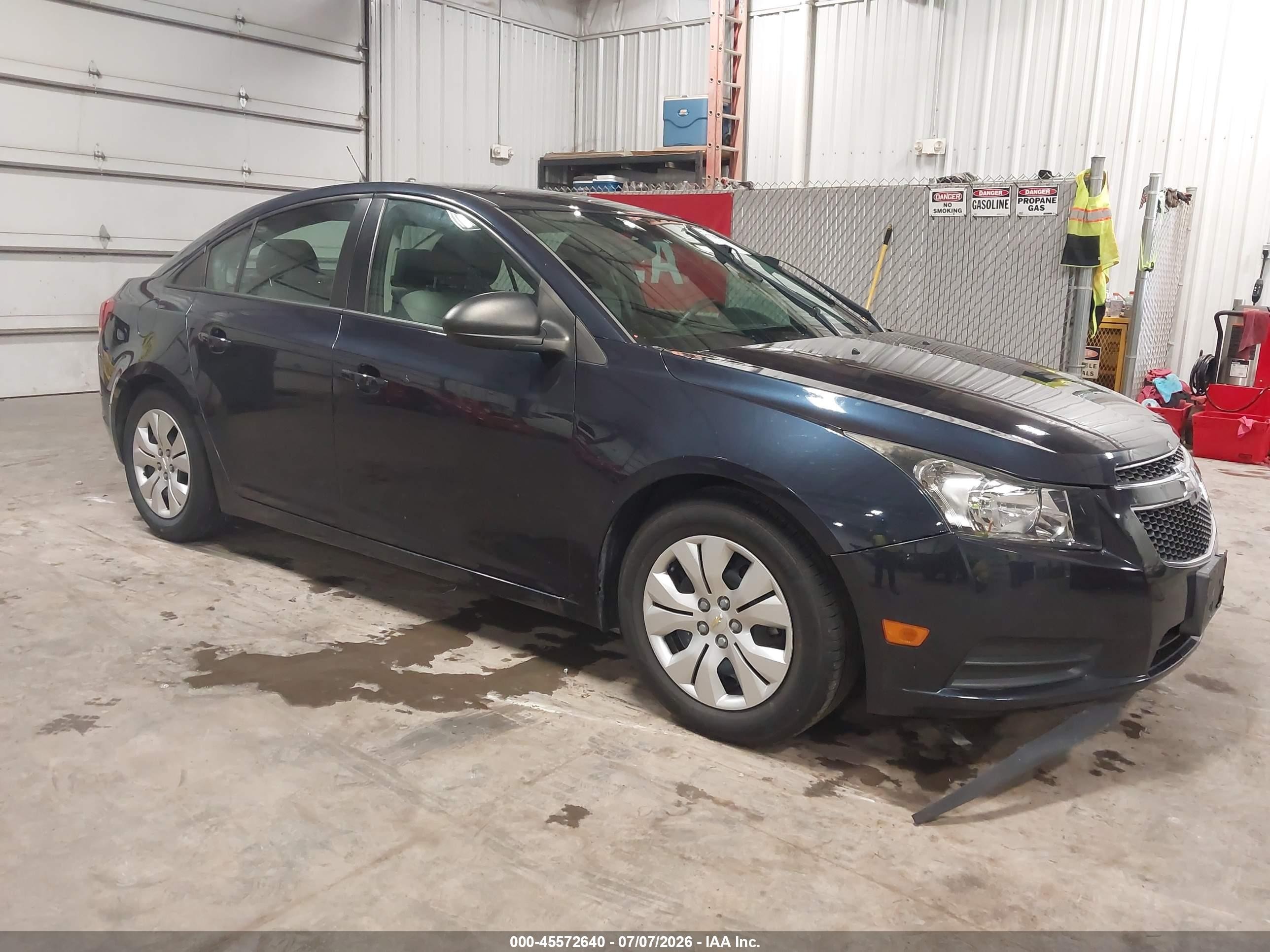 2014 Chevrolet Cruze LS, VIN 1G1PA5SHXE7484990 — Fresh water flood