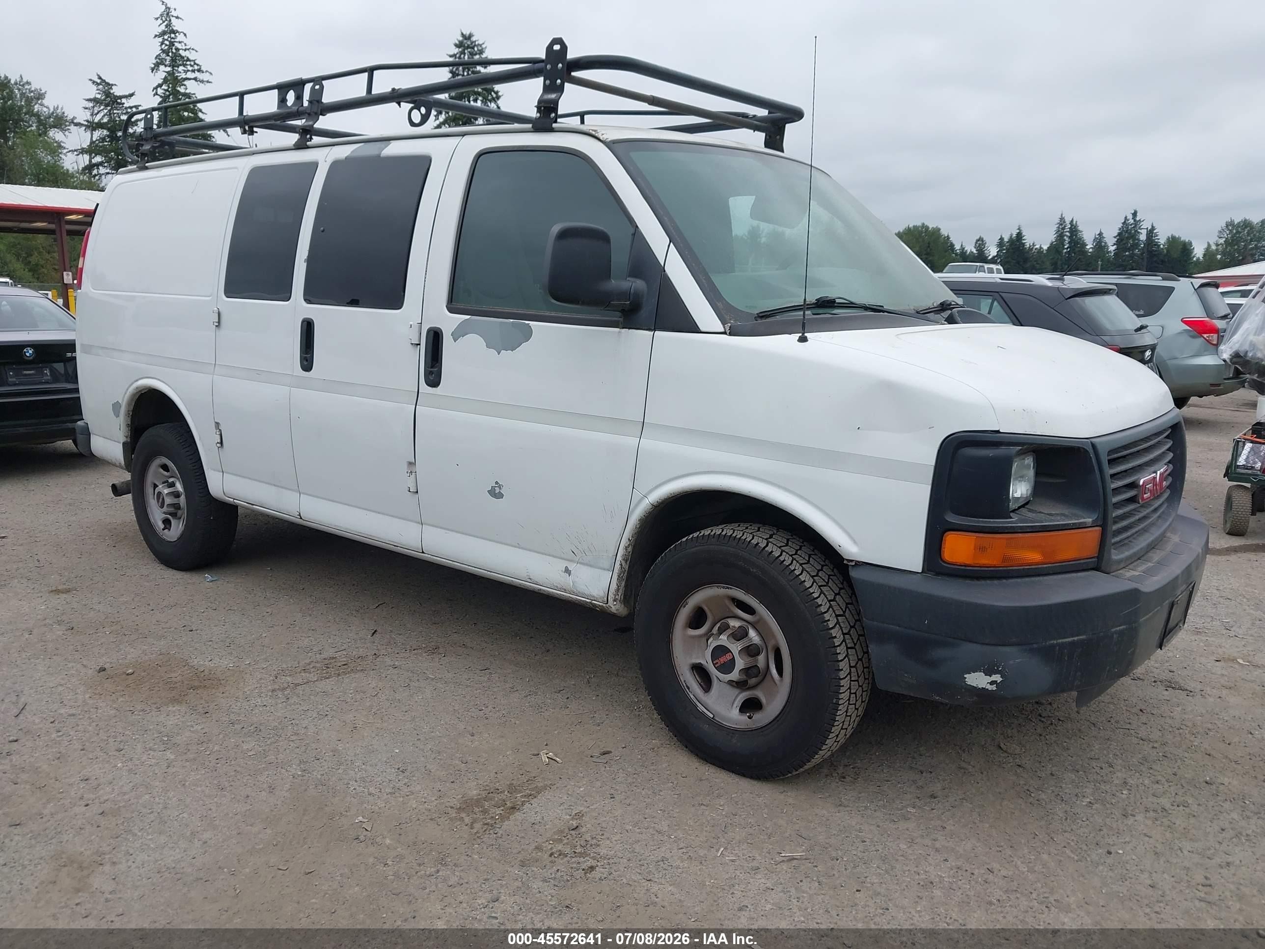 2007 GMC Savana Cargo, VIN 1GTGG25V771182343 — Normal wear