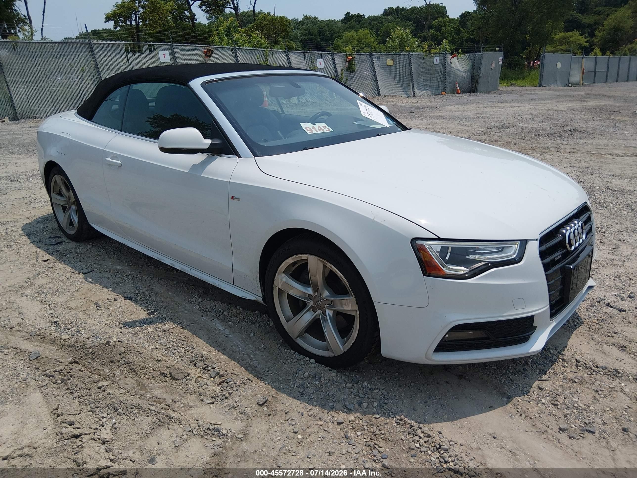 2016 Audi A5 Premium Plus, VIN WAUM2AFH5GN007910 — Front end