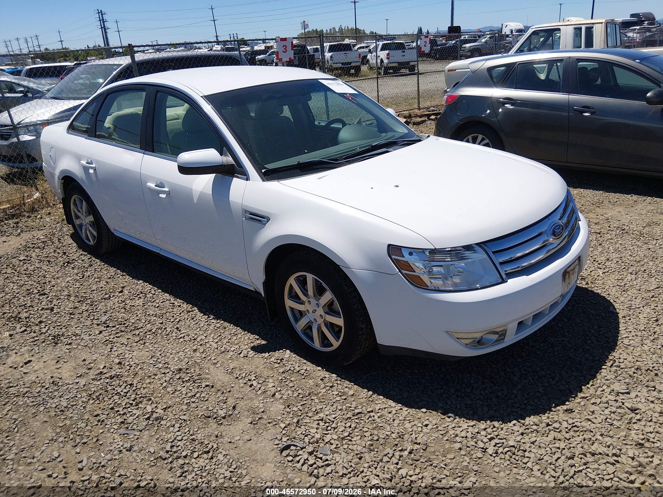 2008 Ford Taurus SEL, VIN 1FAHP24W68G172731 — Обычный износ