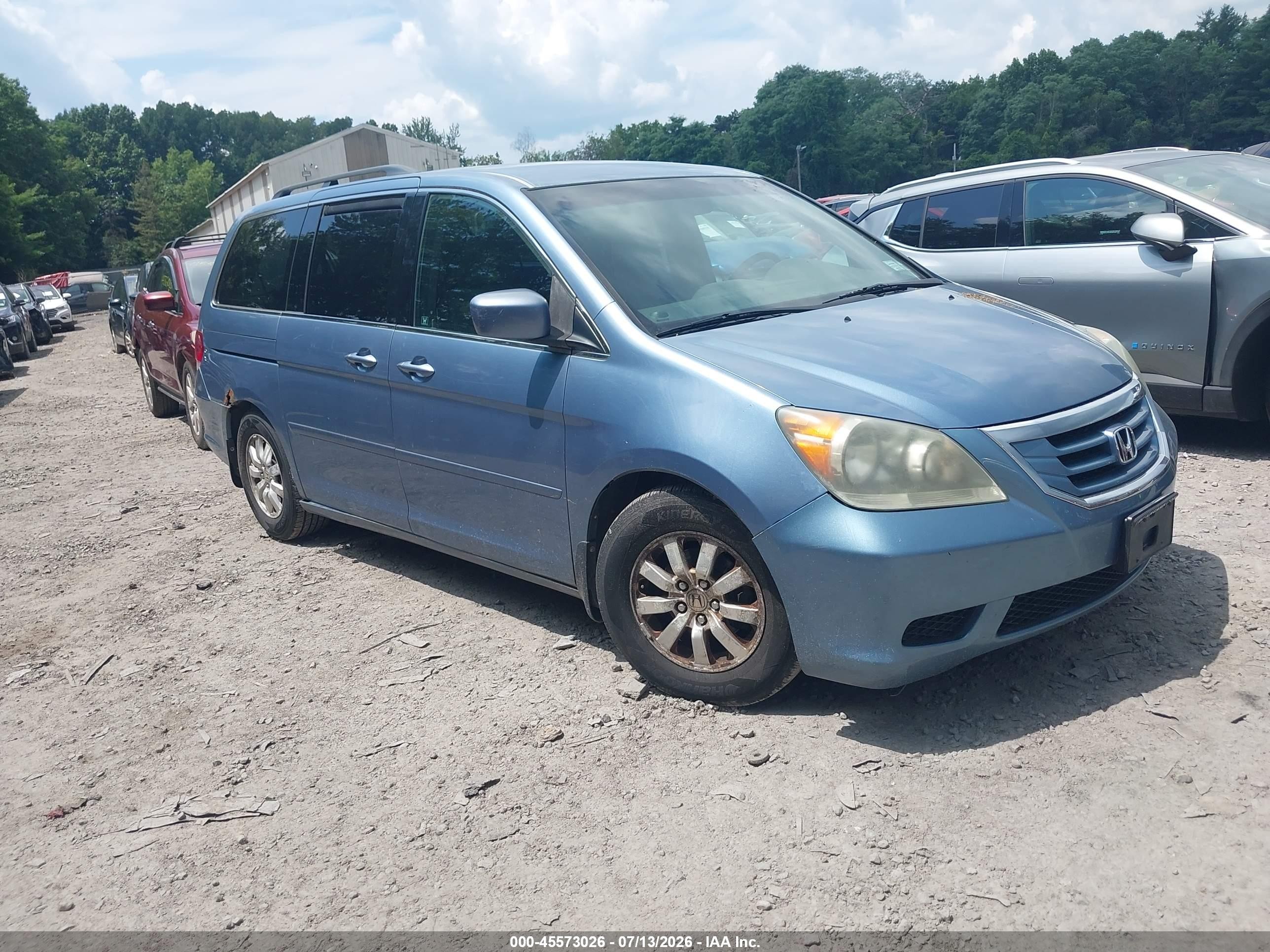 2010 Honda Odyssey EX, VIN 5FNRL3H43AB059229 — Normal wear
