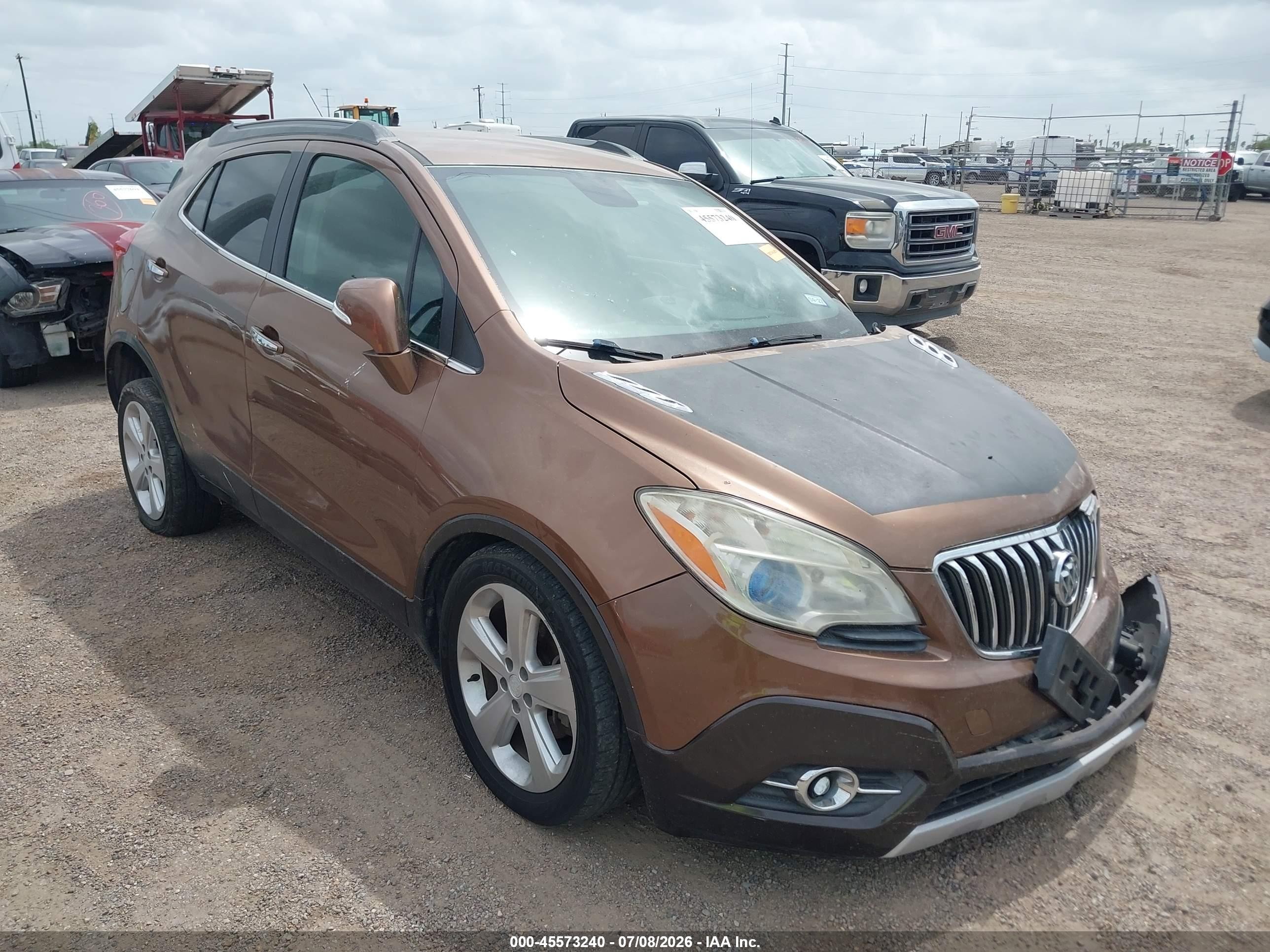 2016 Buick Encore Convenience, VIN KL4CJBSB1GB713860 — Перед