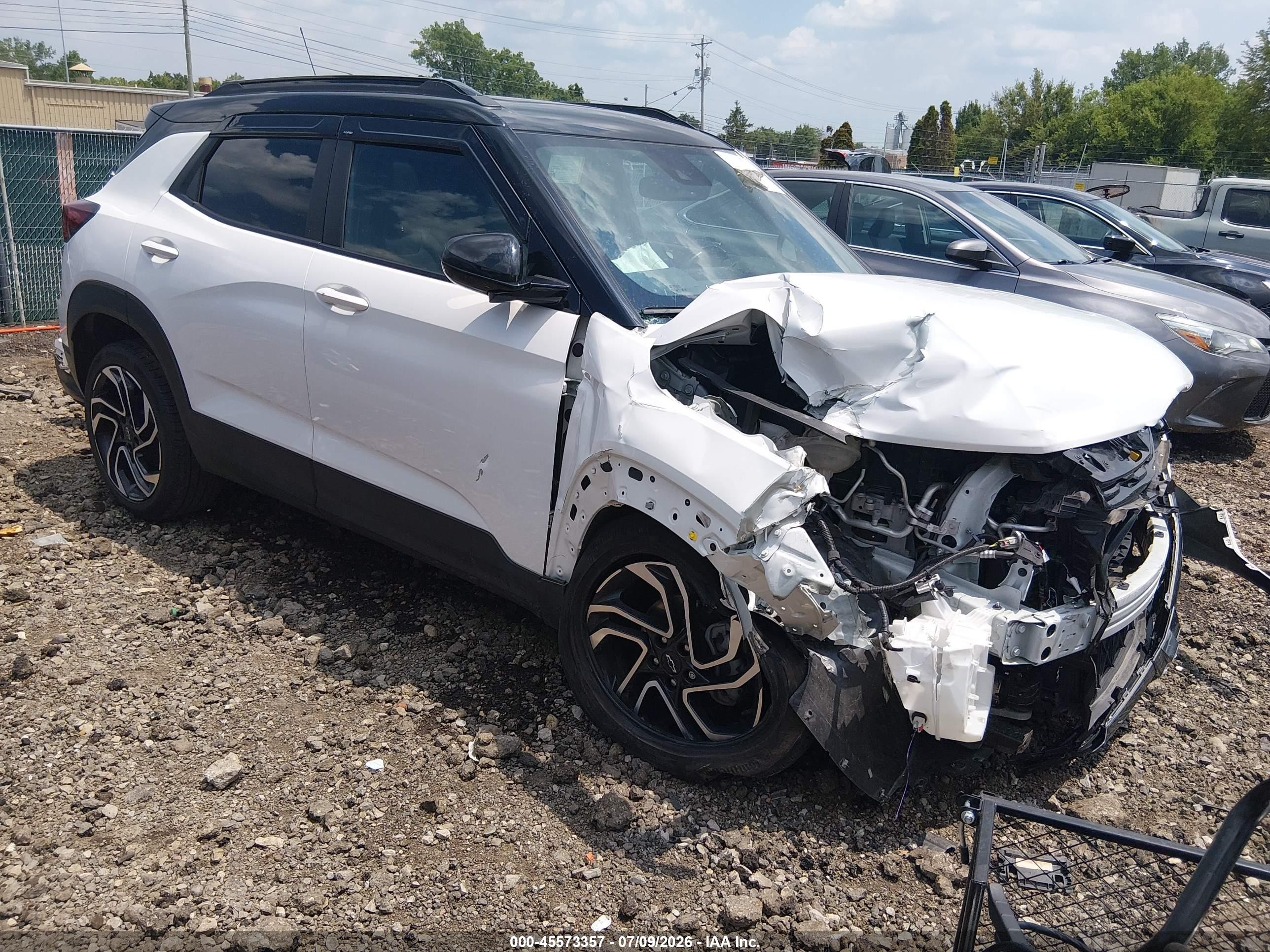 2025 Chevrolet TrailBlazer RS, VIN KL79MUSL2SB097121 — Front end