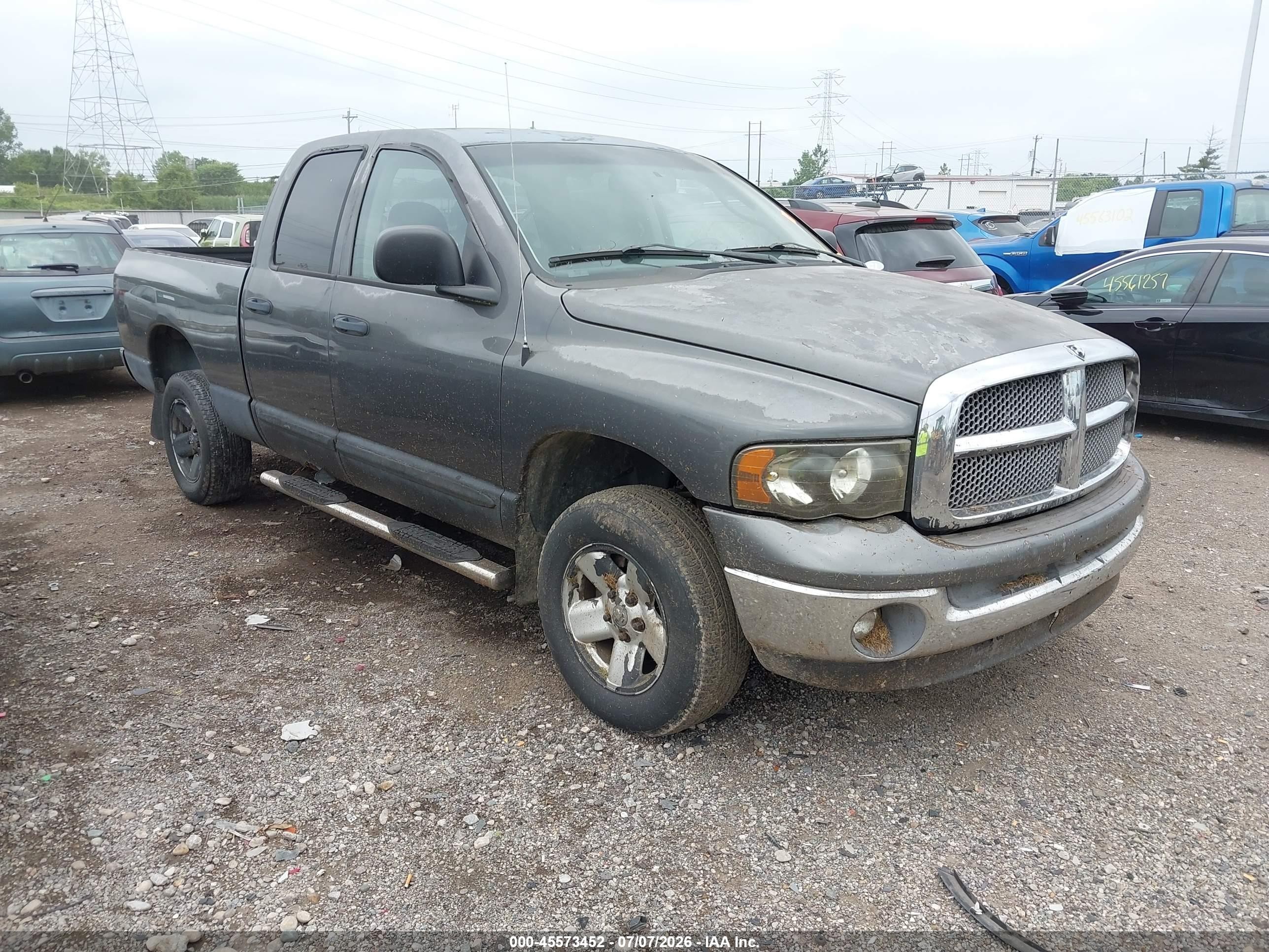 2002 Dodge 1500, VIN 1D7HU18Z92S568454 — Обычный износ