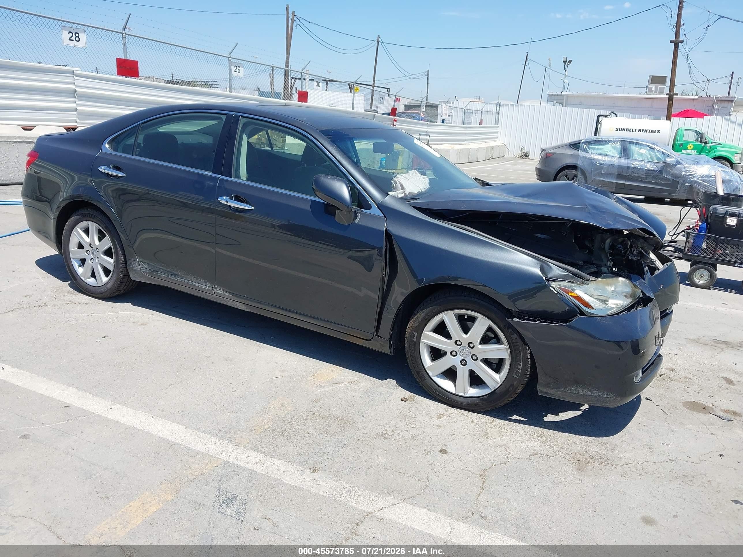 2009 Lexus ES 330, VIN JTHBJ46G492307267 — Front end