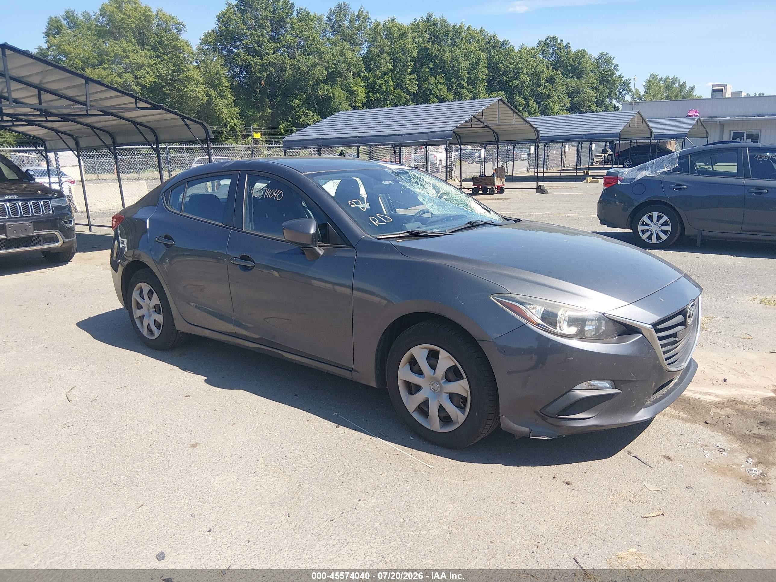 2014 Mazda 3 i Sport, VIN JM1BM1U72E1131944 — Roof
