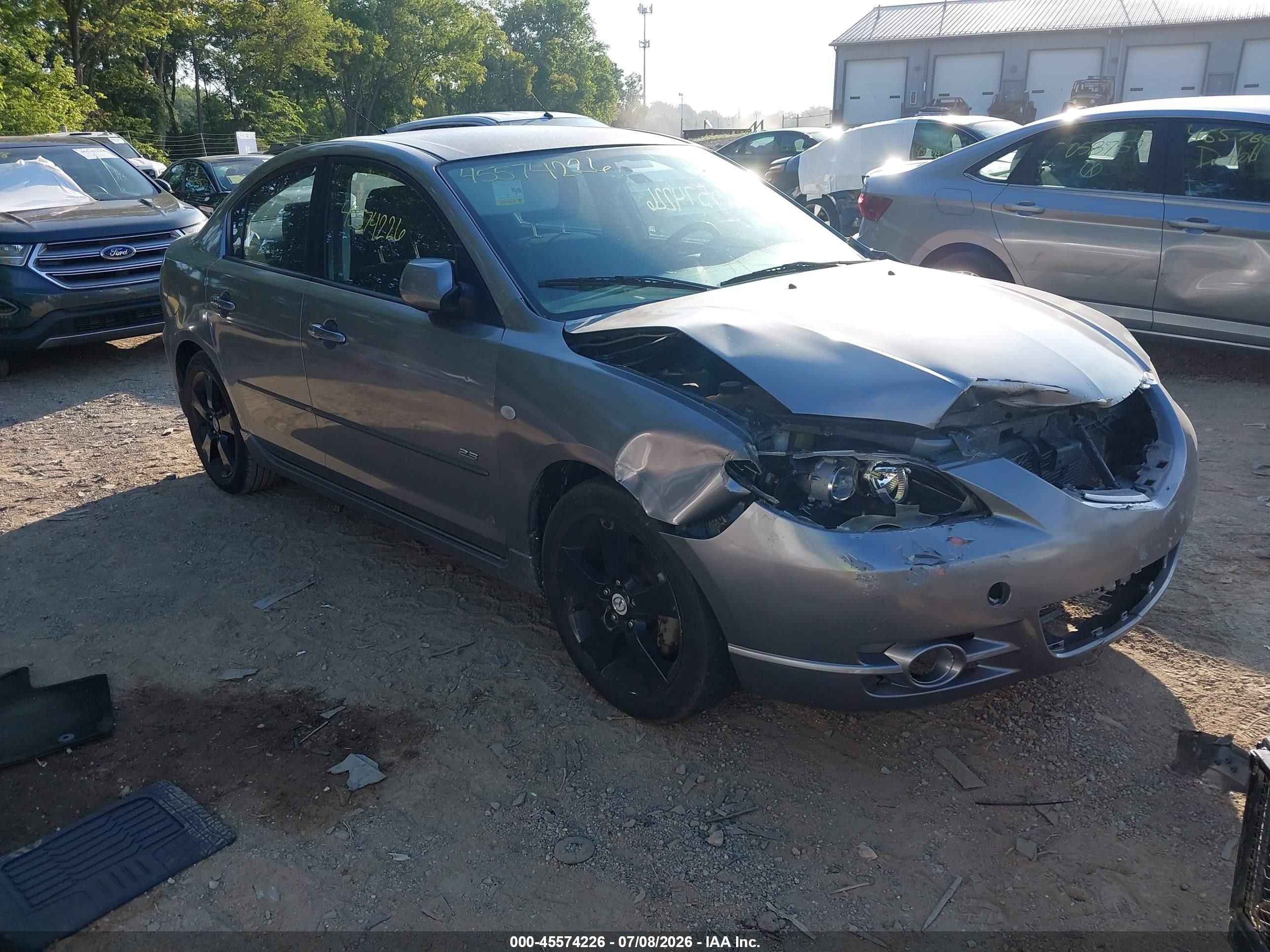 2006 Mazda 3 S Grand Touring, VIN JM1BK323261449954 — Перед