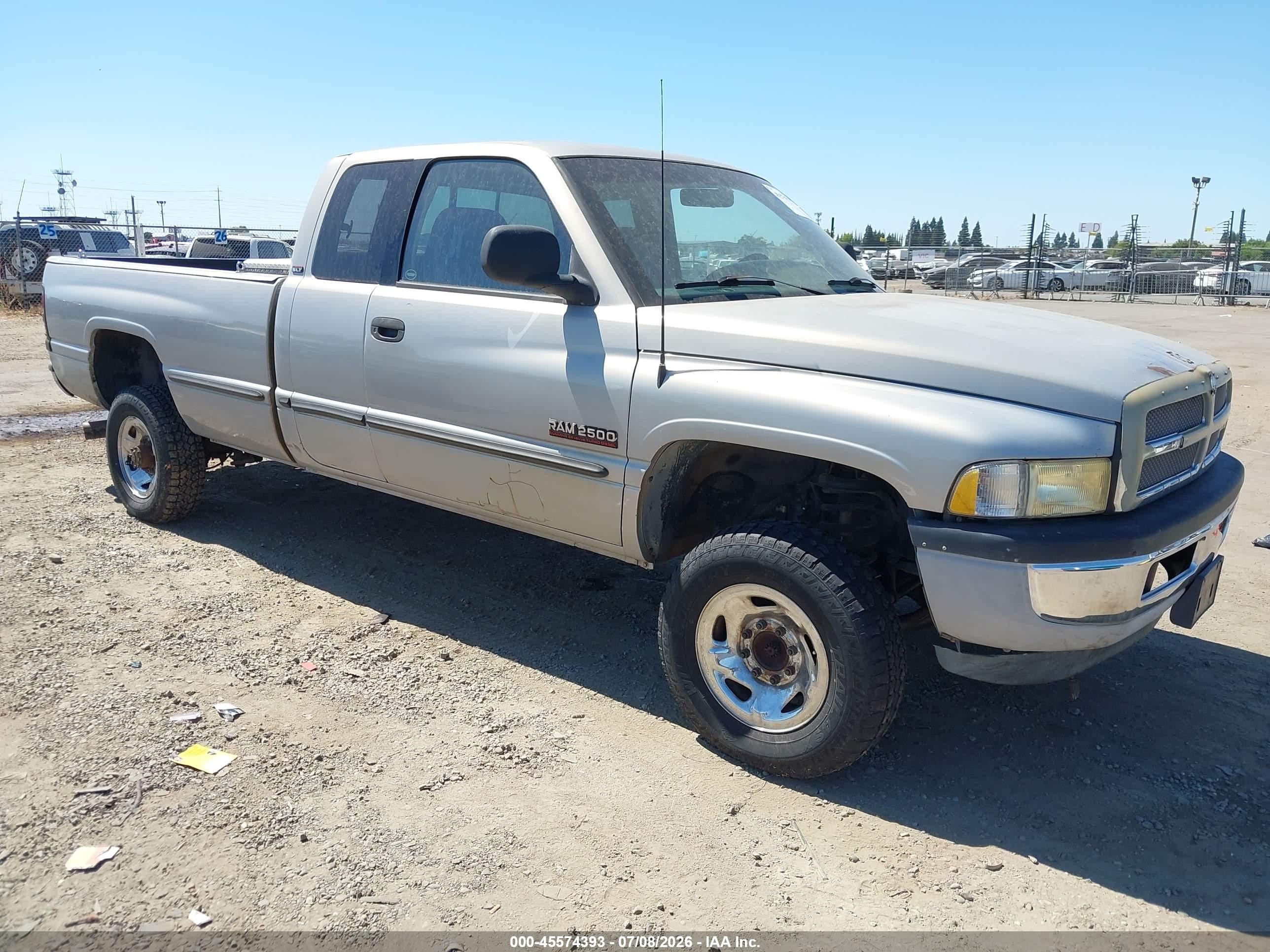1998 Dodge 2500, VIN 1B7KF2362WJ255660 — Обычный износ