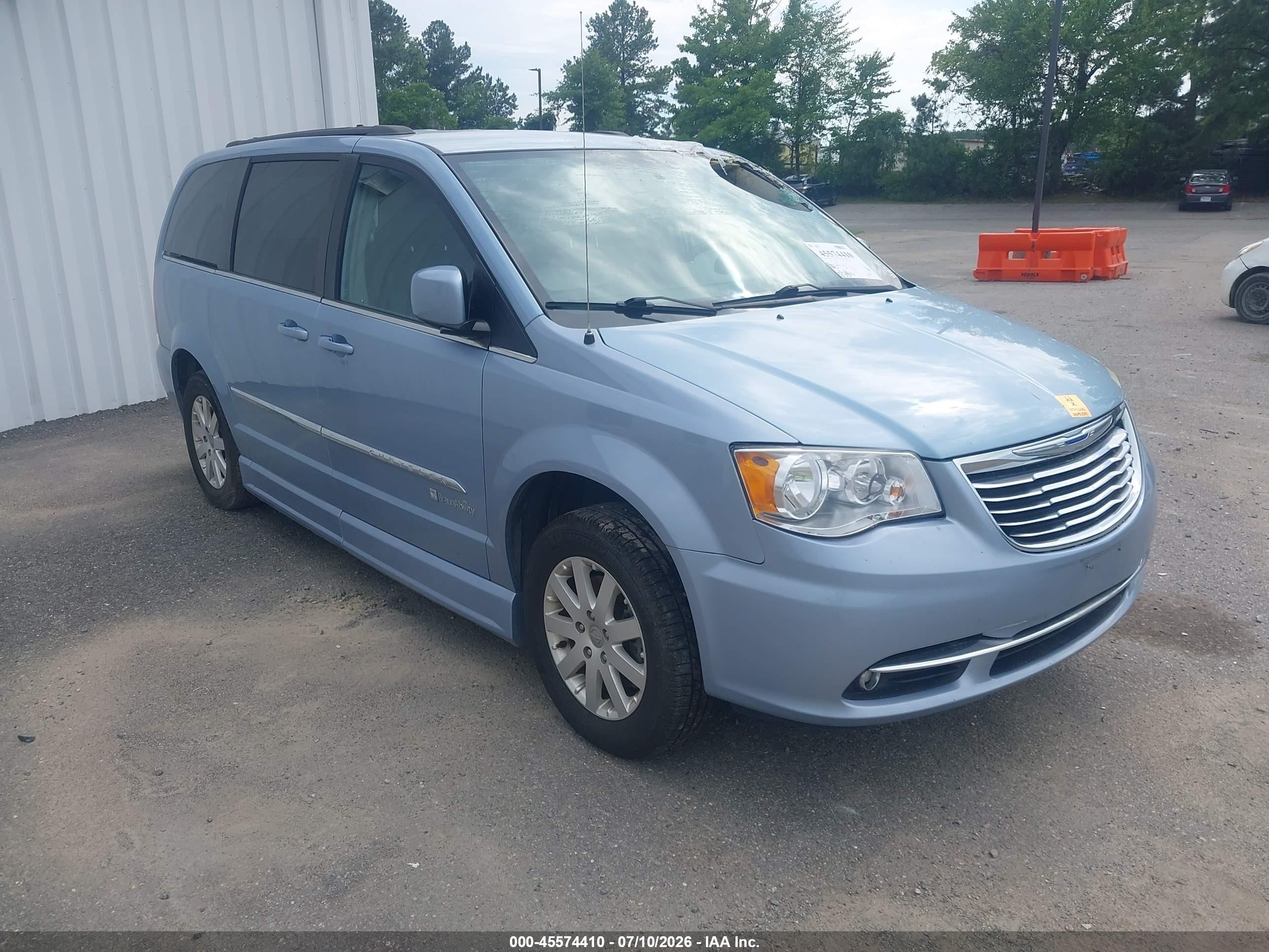 2013 Chrysler Town & Country Touring, VIN 2C4RC1BG2DR508514 — Крыша