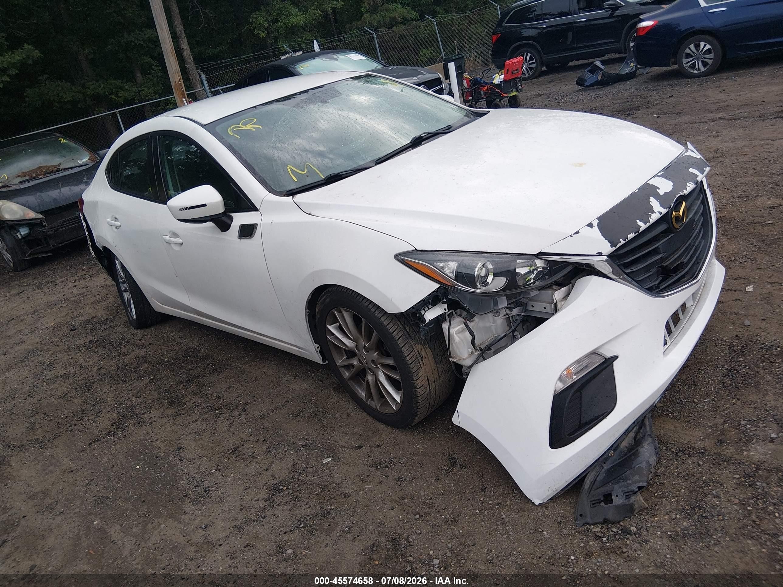 2014 Mazda 3 i Sport, VIN JM1BM1U76E1121319 — Обычный износ