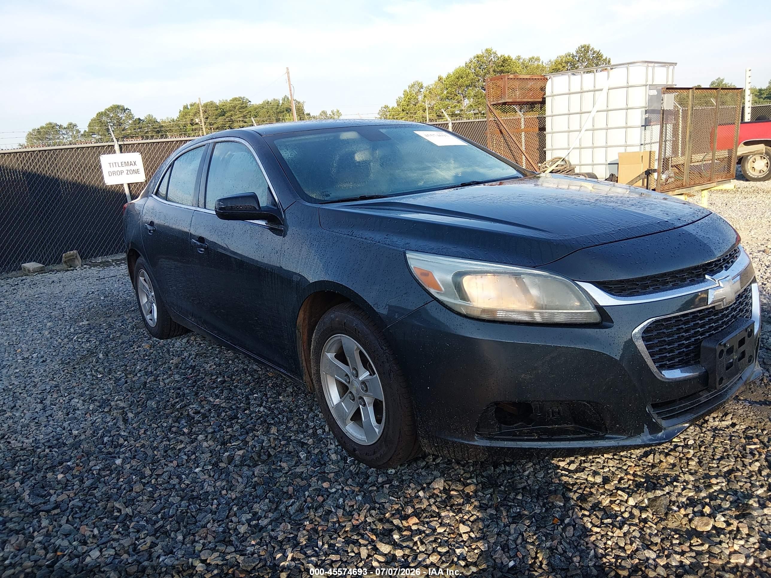 2015 Chevrolet Malibu LS, VIN 1G11A5SL4FF122462 — Normal wear