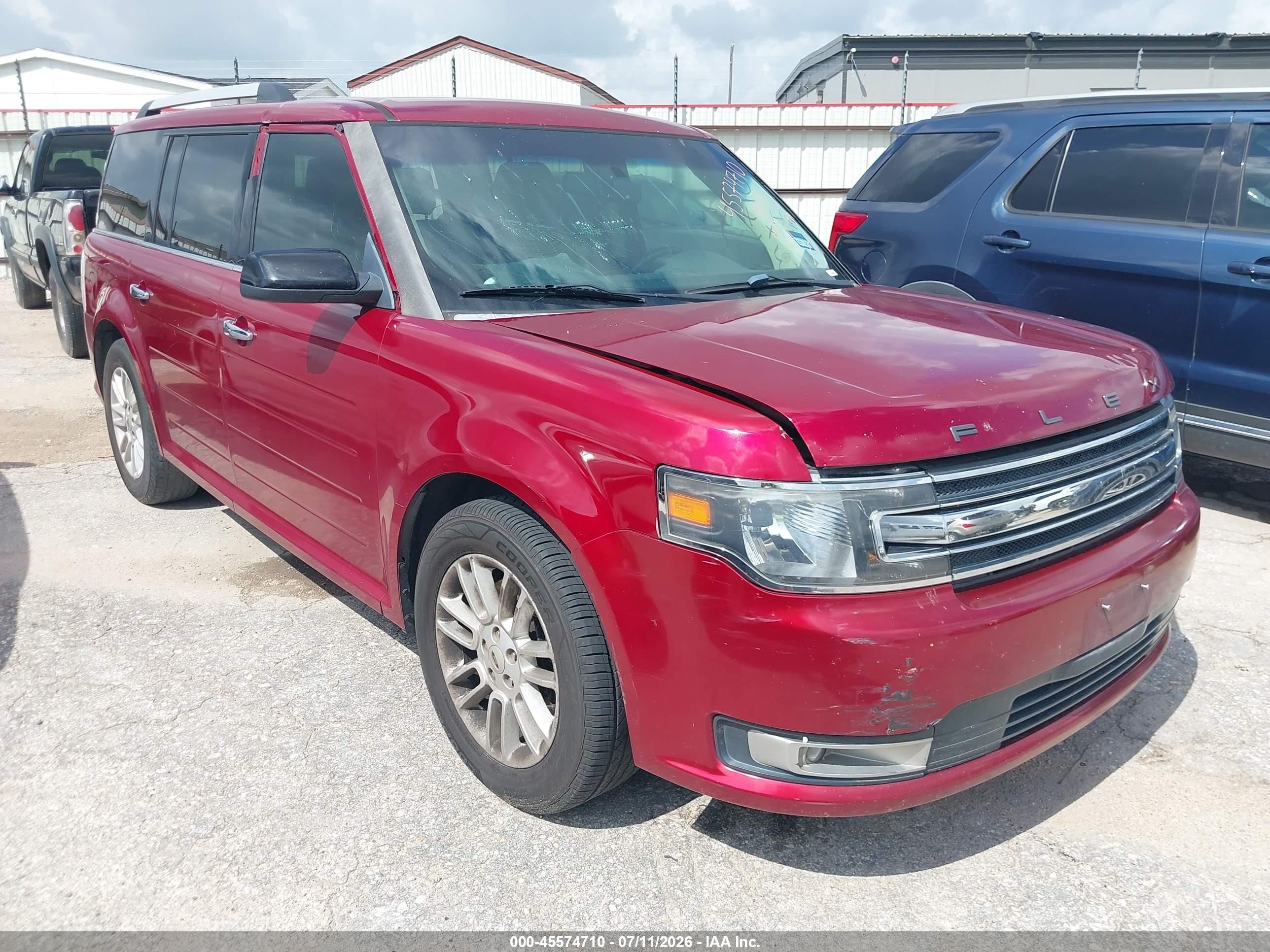 2016 Ford Flex SEL, VIN 2FMGK5C89GBA10702 — Side
