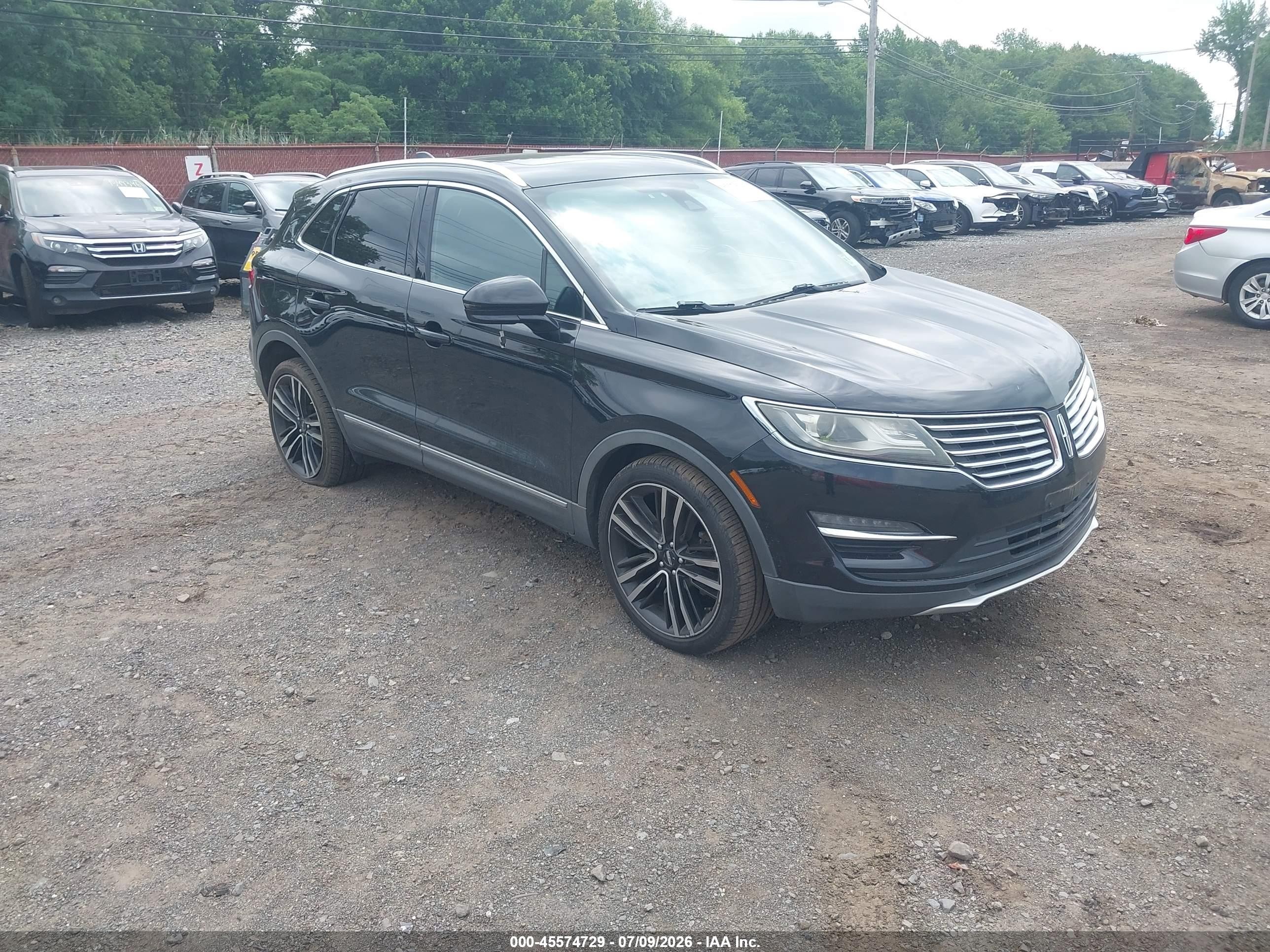 2017 Lincoln MKC Reserve, VIN 5LMTJ3DH0HUL13557 — Vandalism