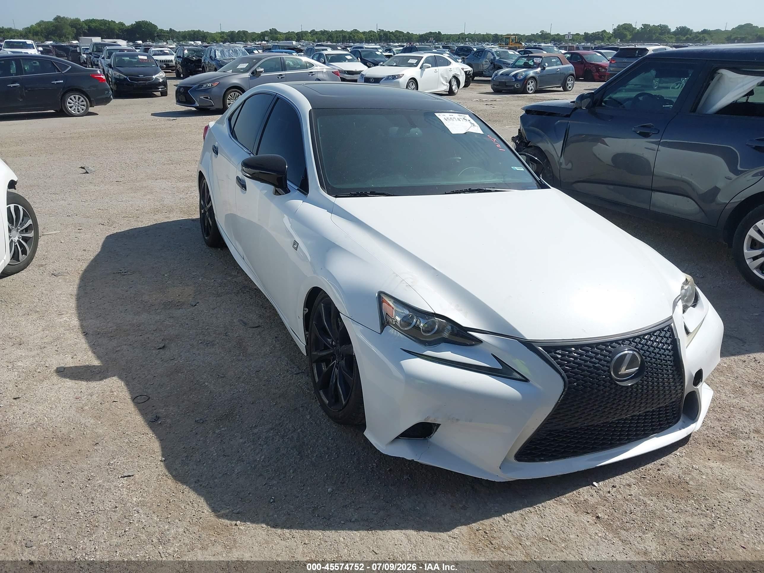 2015 Lexus IS 250, VIN JTHBF1D23F5067422 — Side