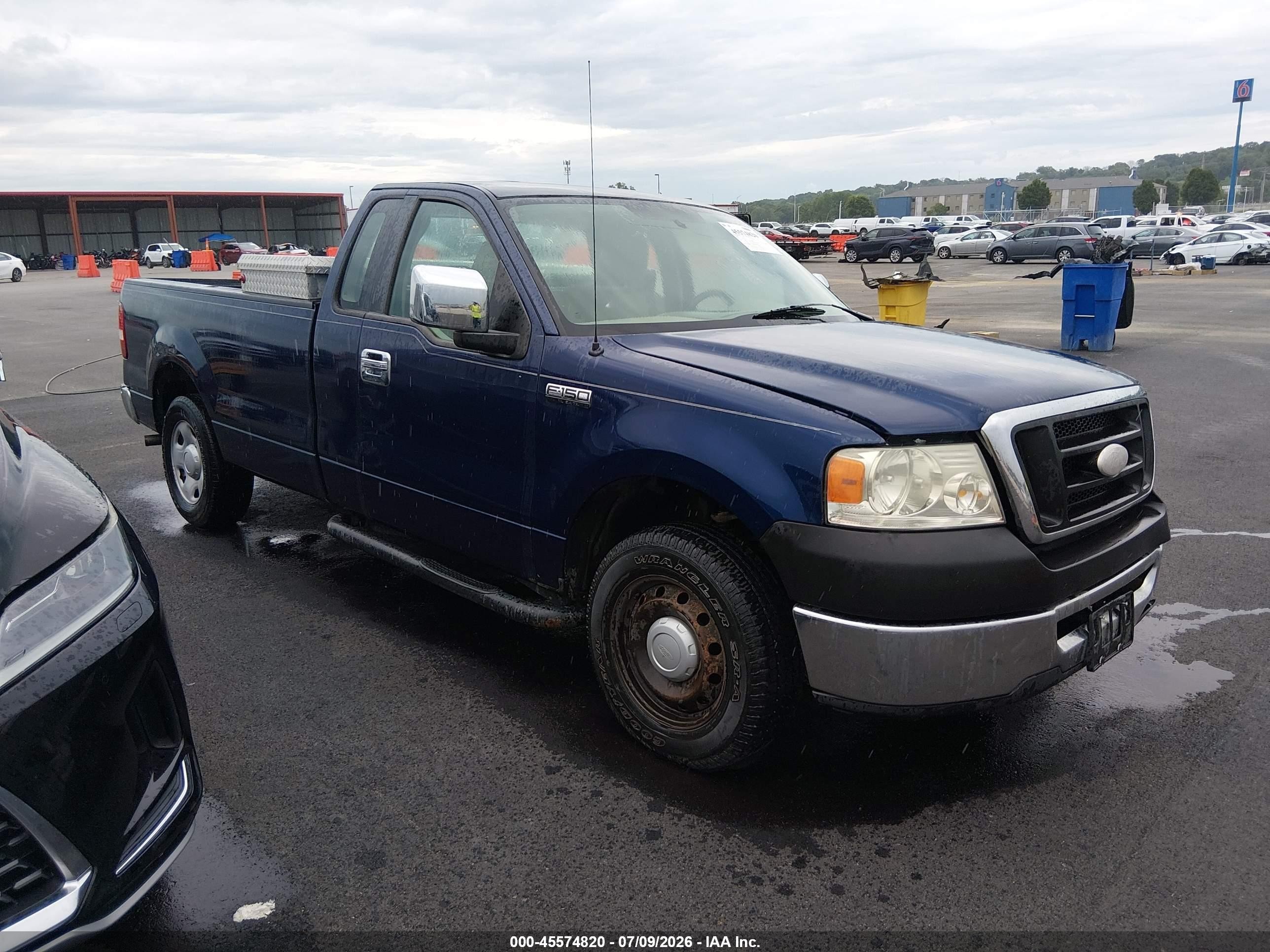 2008 Ford F-150 XL, VIN 1FTPF12598KF06261 — Обычный износ