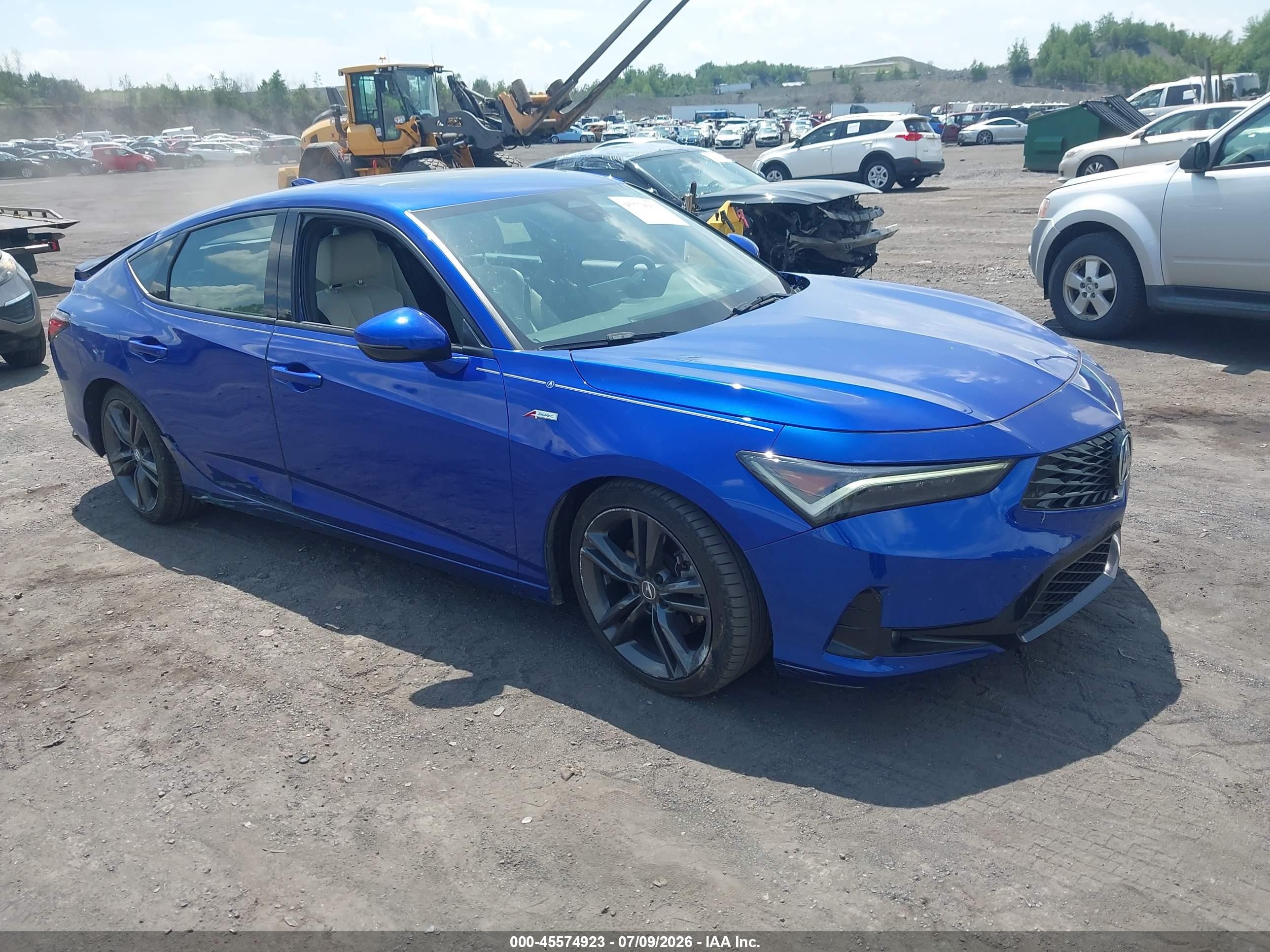 2023 Acura Integra Technology, VIN 19UDE4H61PA010576 — Зад