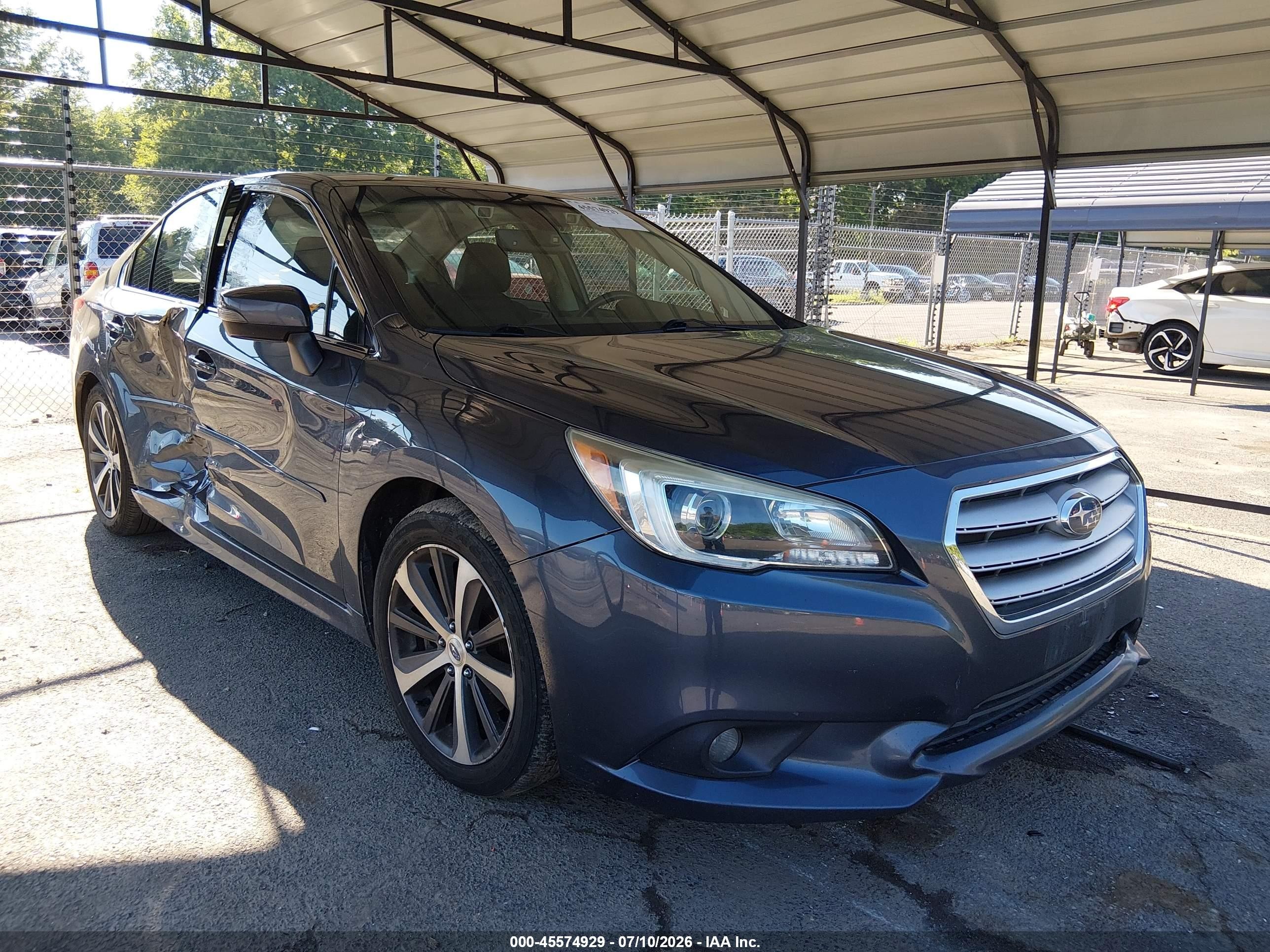 2017 Subaru Legacy Limited, VIN 4S3BNEN60H3044482 — Side