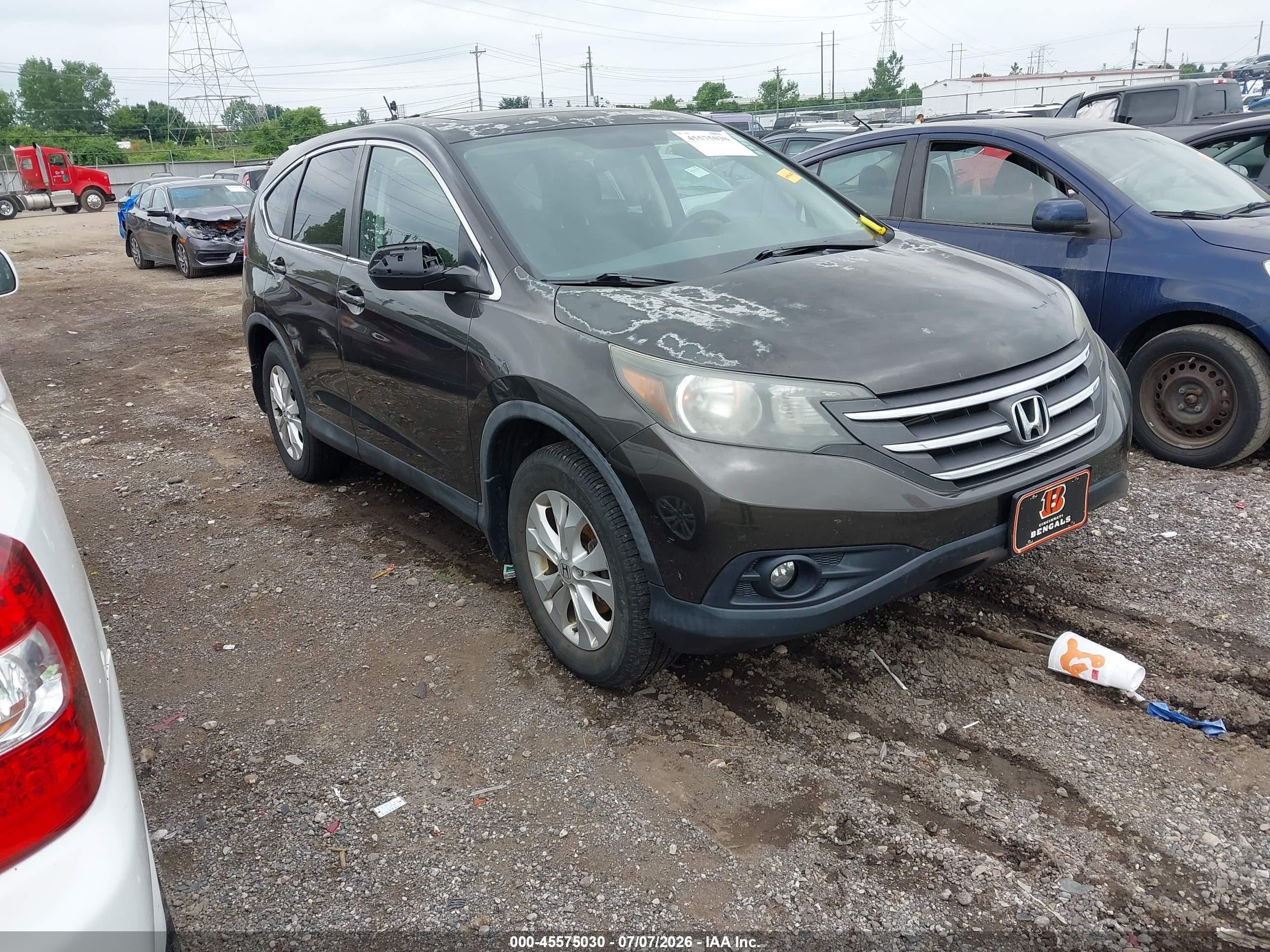 2014 Honda CR-V EX, VIN 5J6RM4H50EL022034 — Normal wear