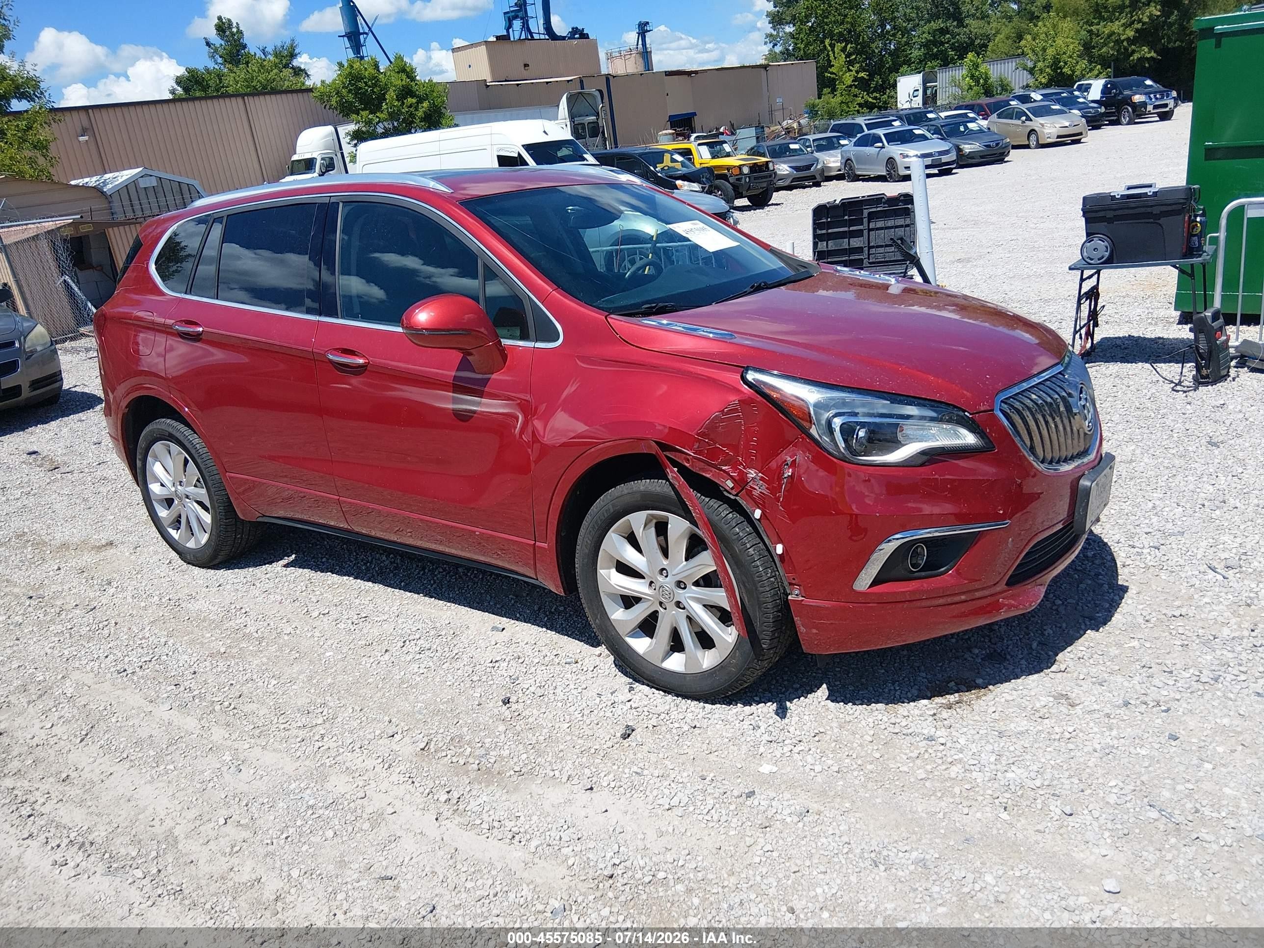 2016 Buick Envision Premium I, VIN LRBFXESX5GD168005 — Side