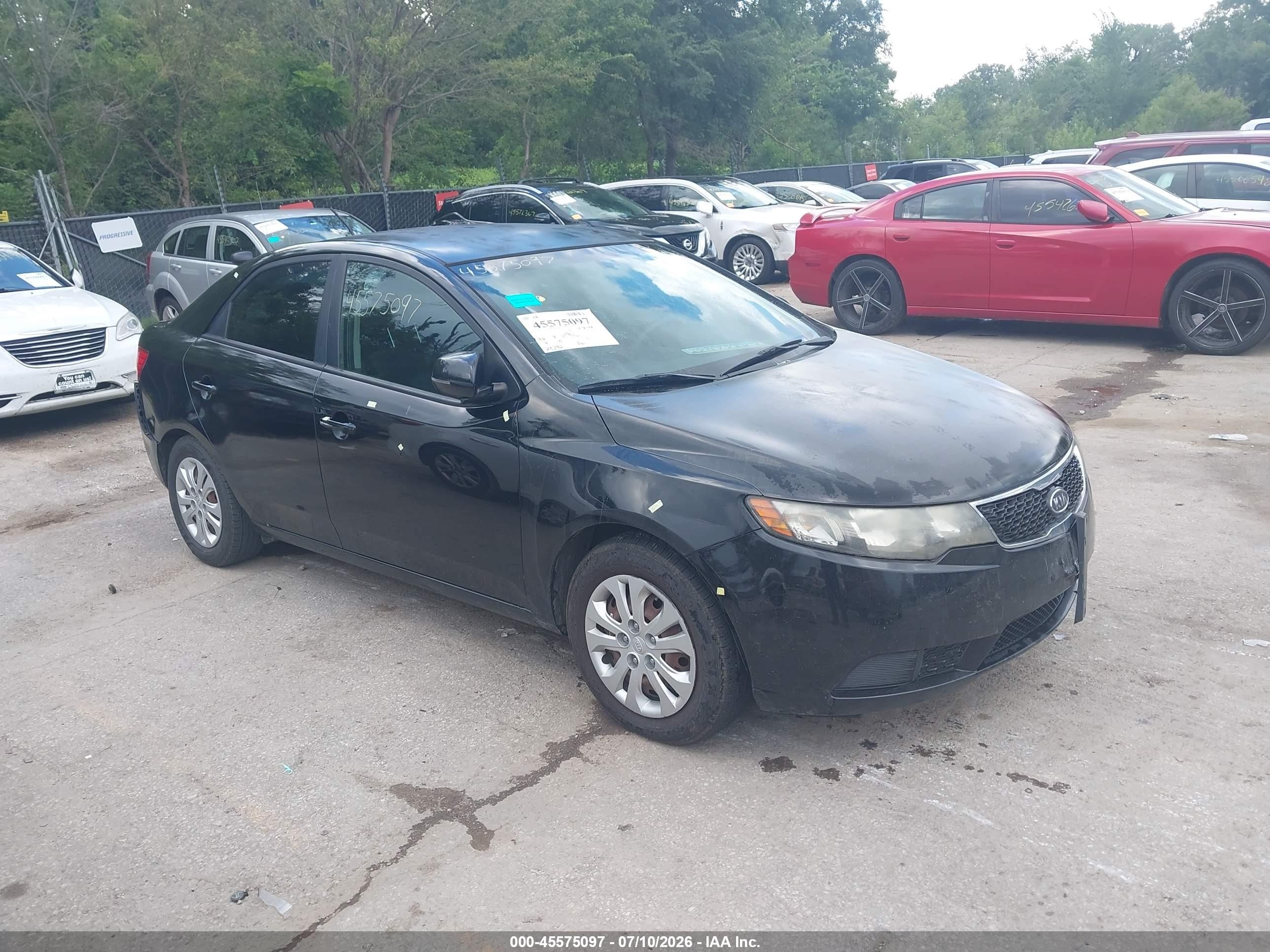 2012 Kia Forte EX, VIN KNAFU4A26C5471273 — Зад