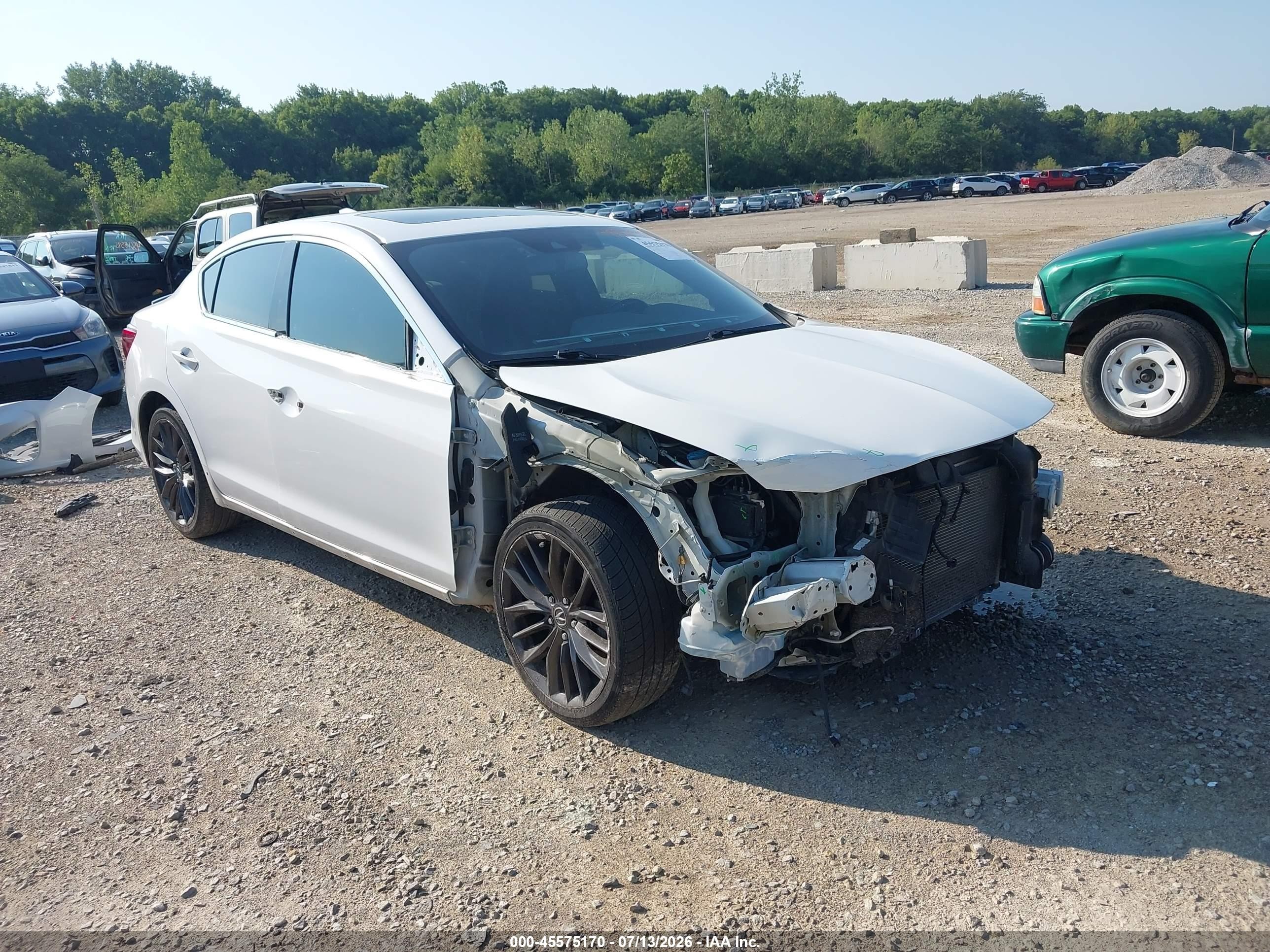 2022 Acura ILX Premium, VIN 19UDE2F86NA002771 — Front end