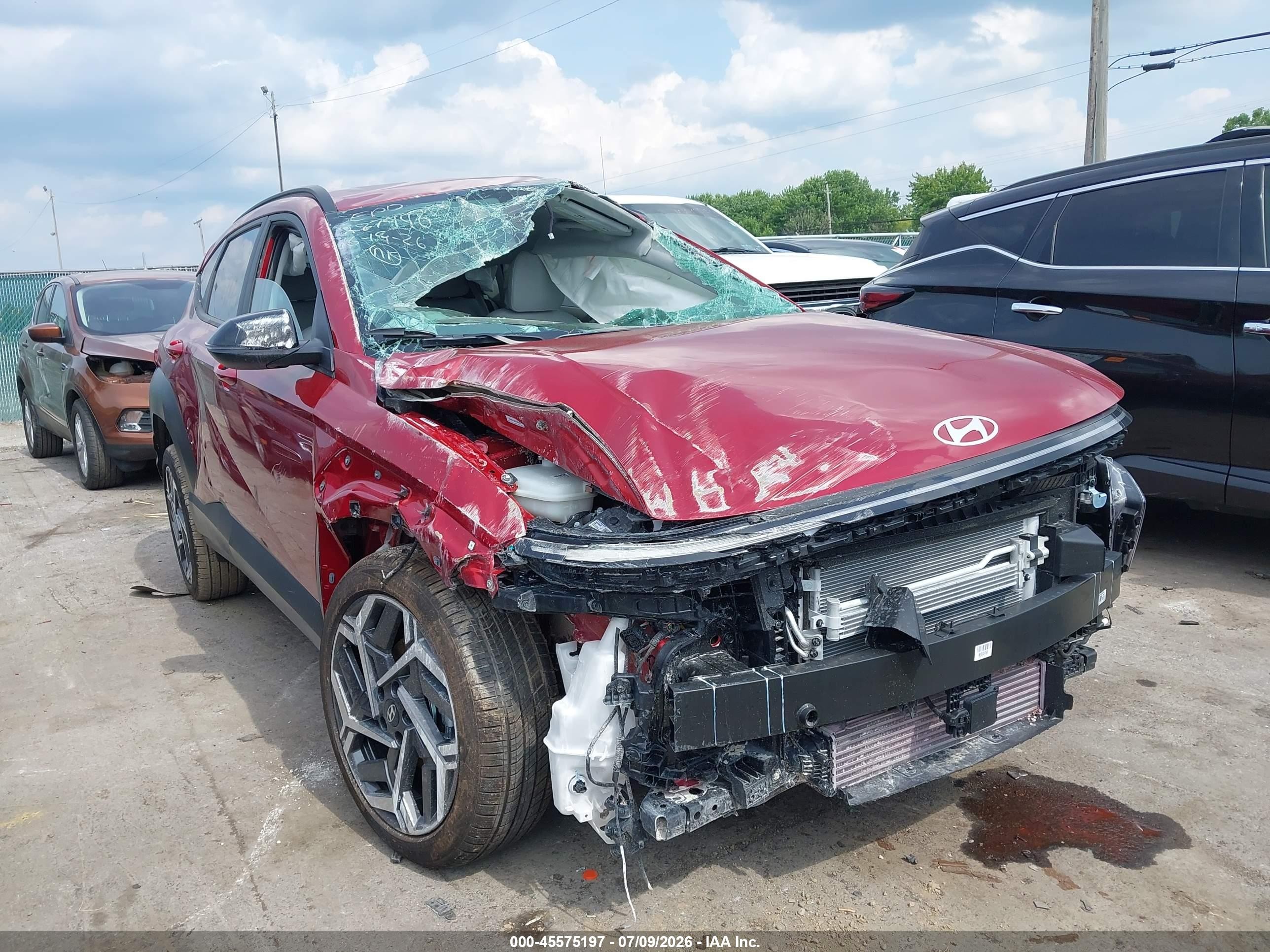 2026 Hyundai Kona SEL Premium, VIN KM8HDCA38TU469055 — Rollover