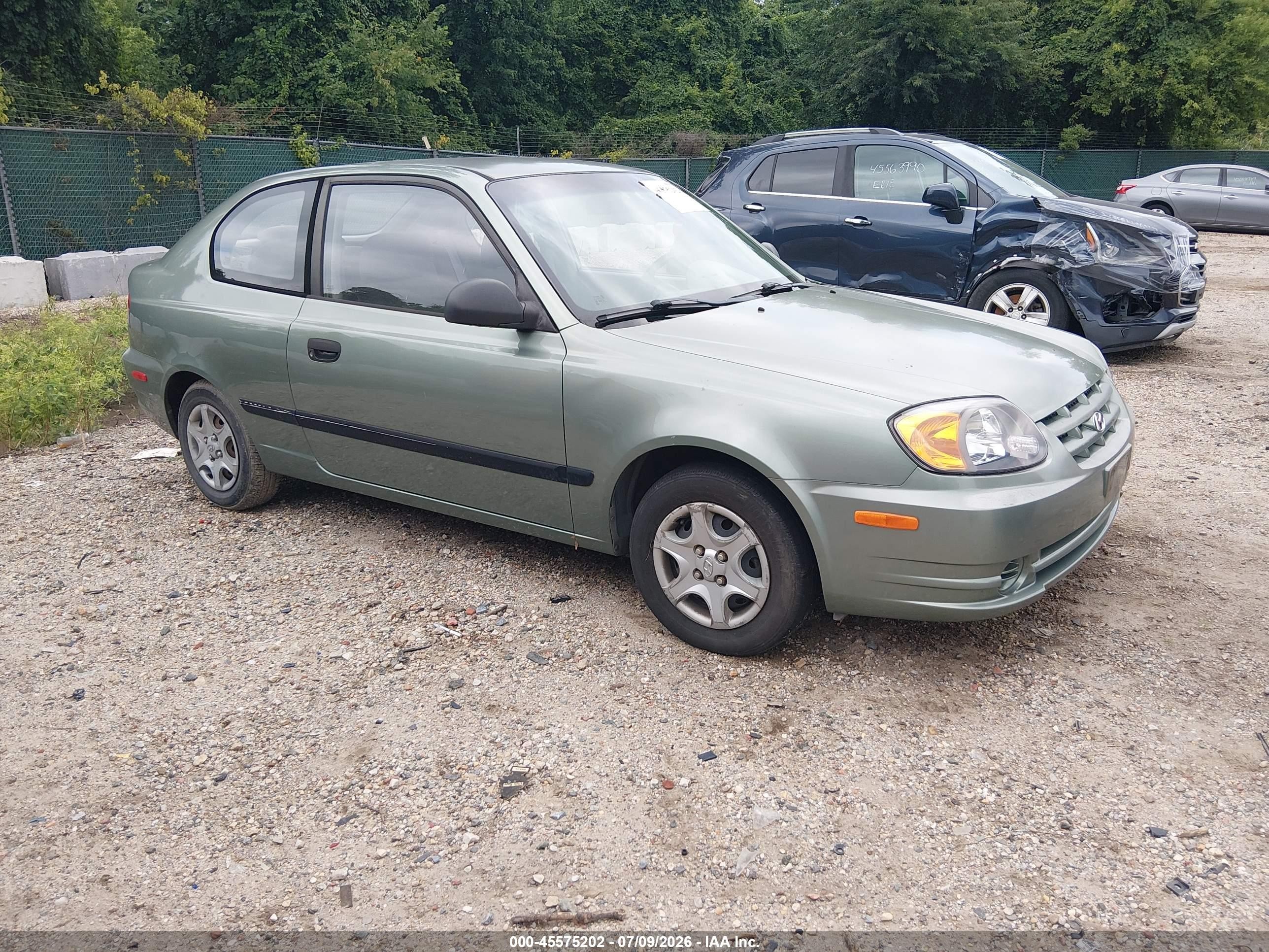 2004 Hyundai Accent, VIN KMHCF35C54U299866 — По всему кузову