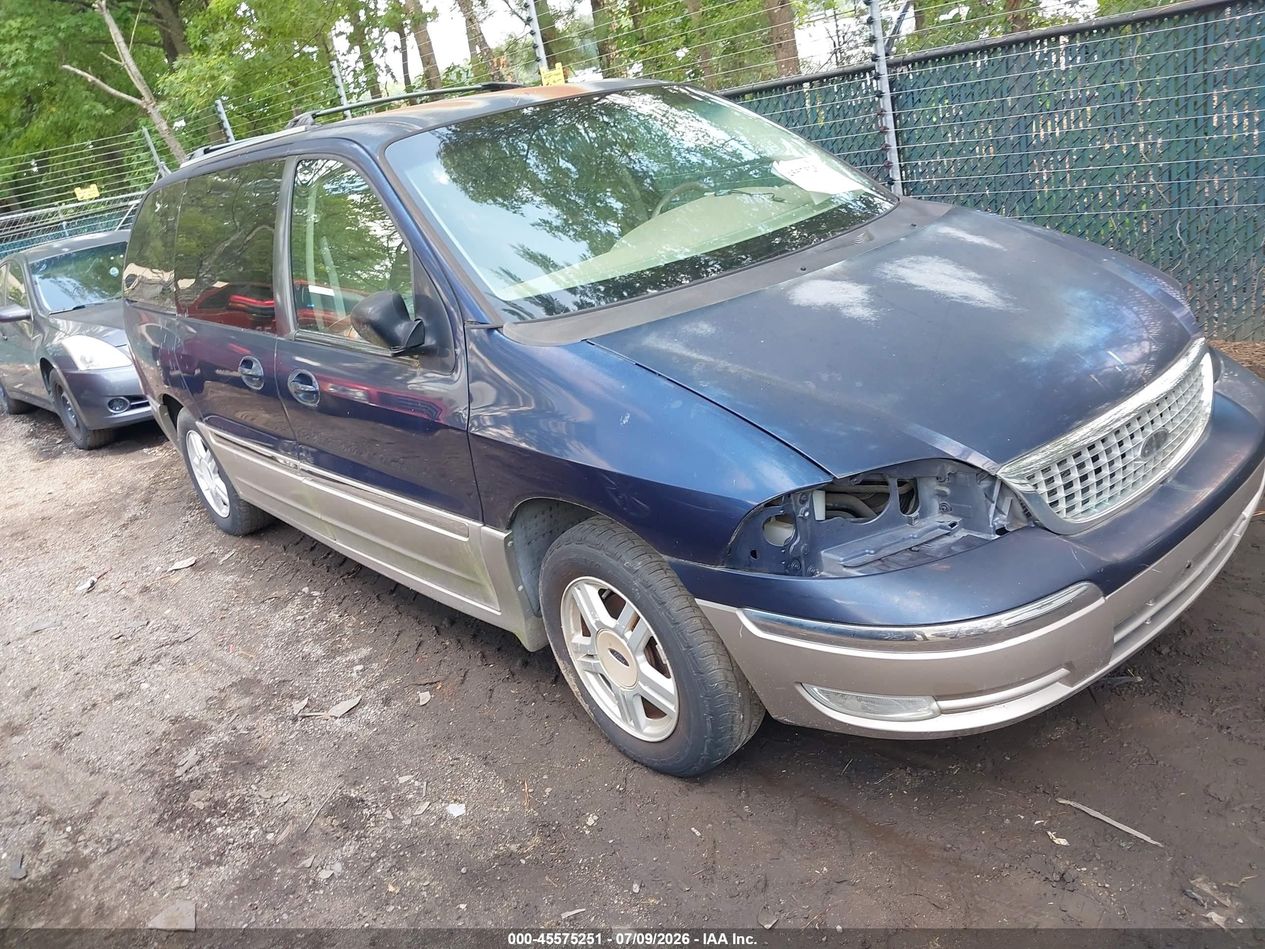 2003 Ford Windstar SEL, VIN 2FMDA53493BA89527 — Обычный износ