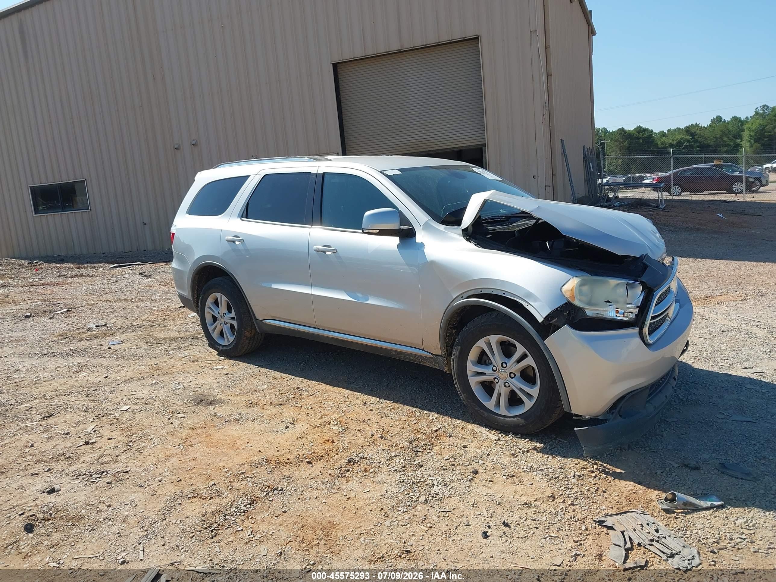 2011 Dodge Durango Crew, VIN 1D4RE4GG4BC667564 — Front end