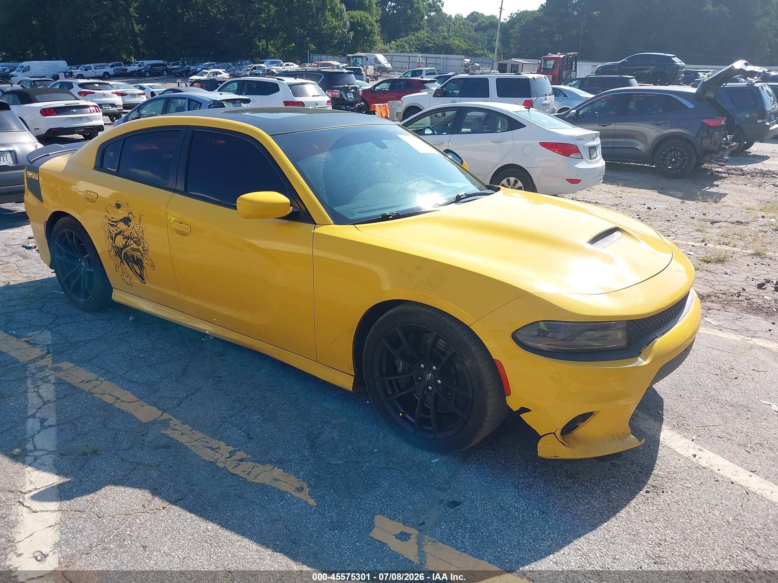 2017 Dodge Charger R/T Scat Pack, VIN 2C3CDXGJ5HH634456 — Перед