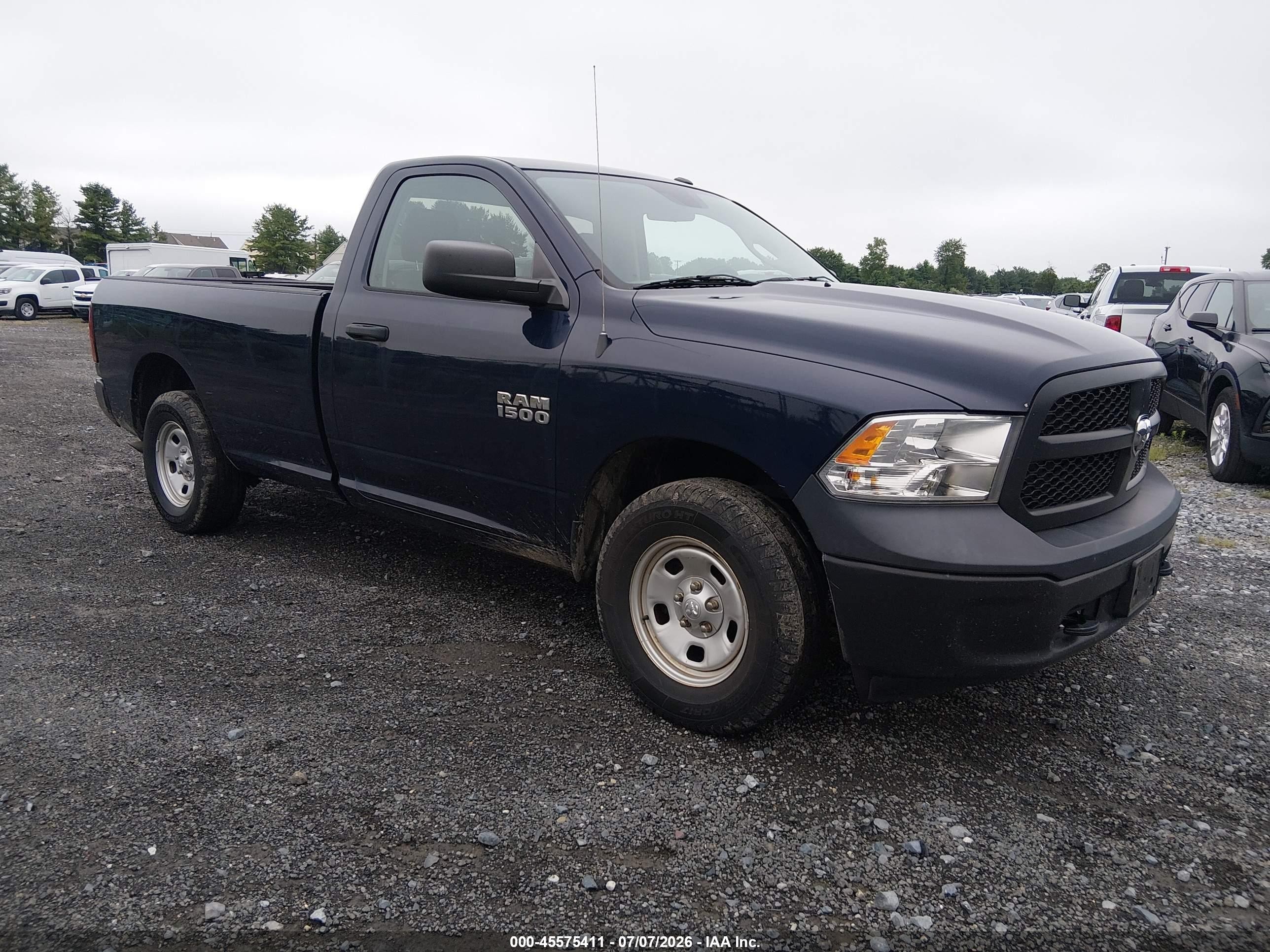 2017 Ram 1500 Tradesman, VIN 3C6JR7DG1HG704734 — Normal wear